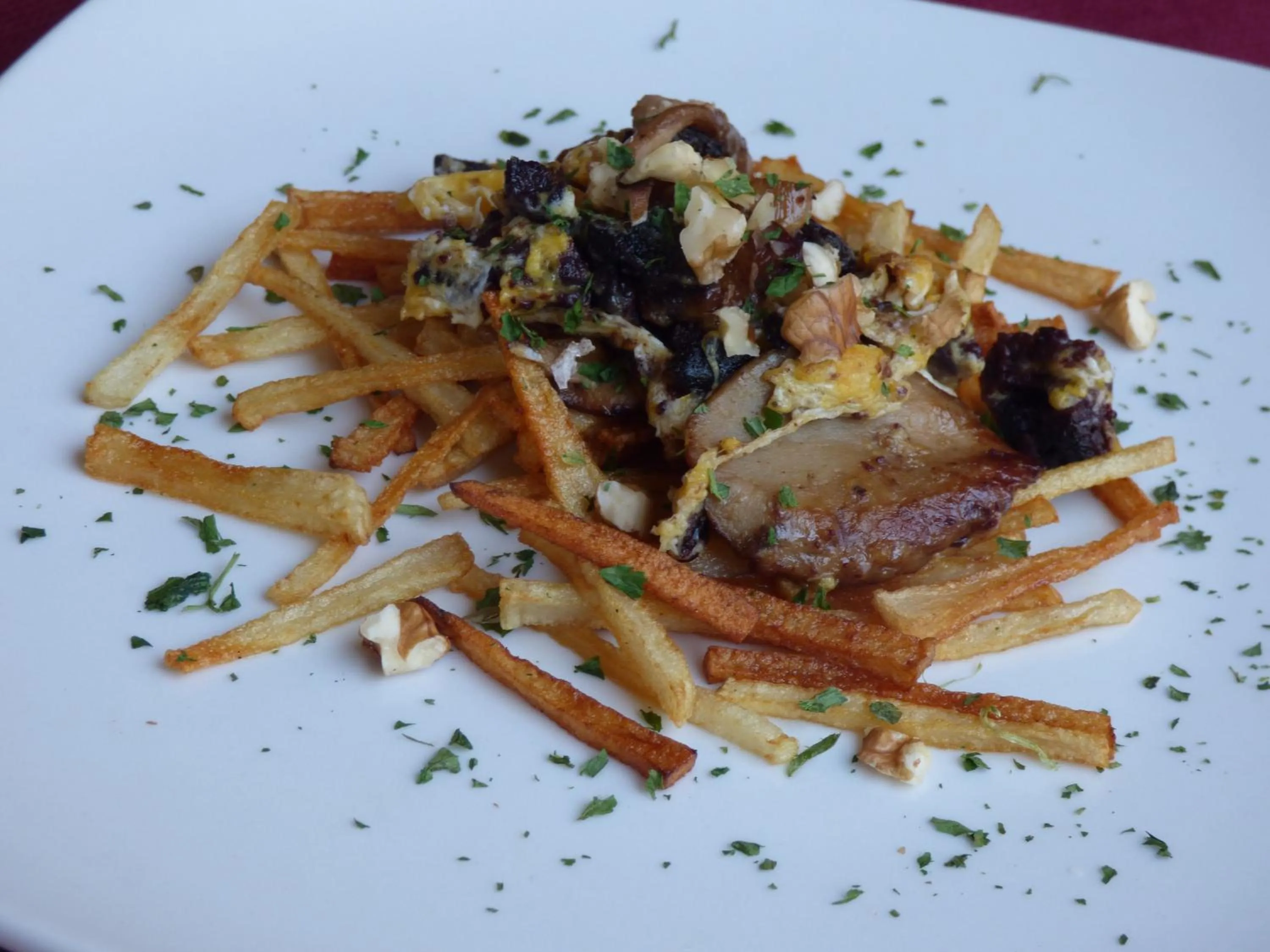 Food in La Posada de Pedrazales