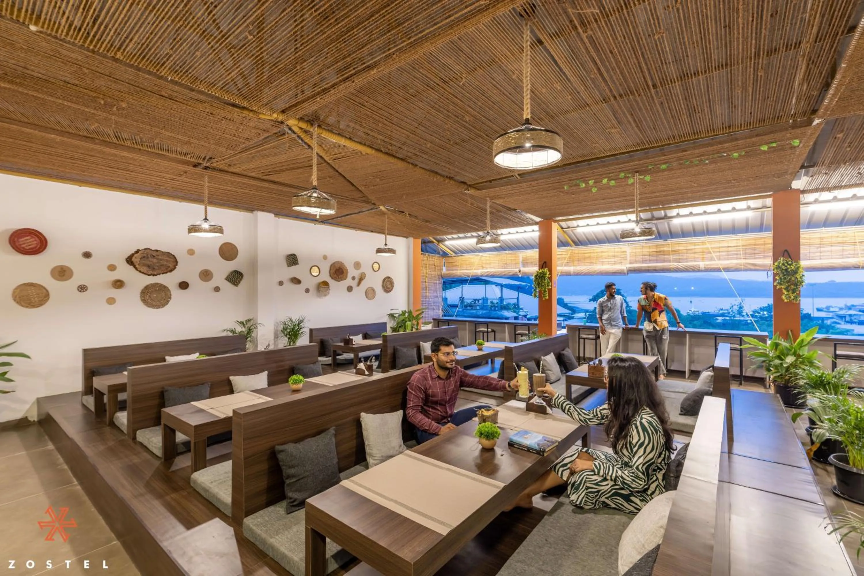 Restaurant/places to eat in Zostel Port Blair