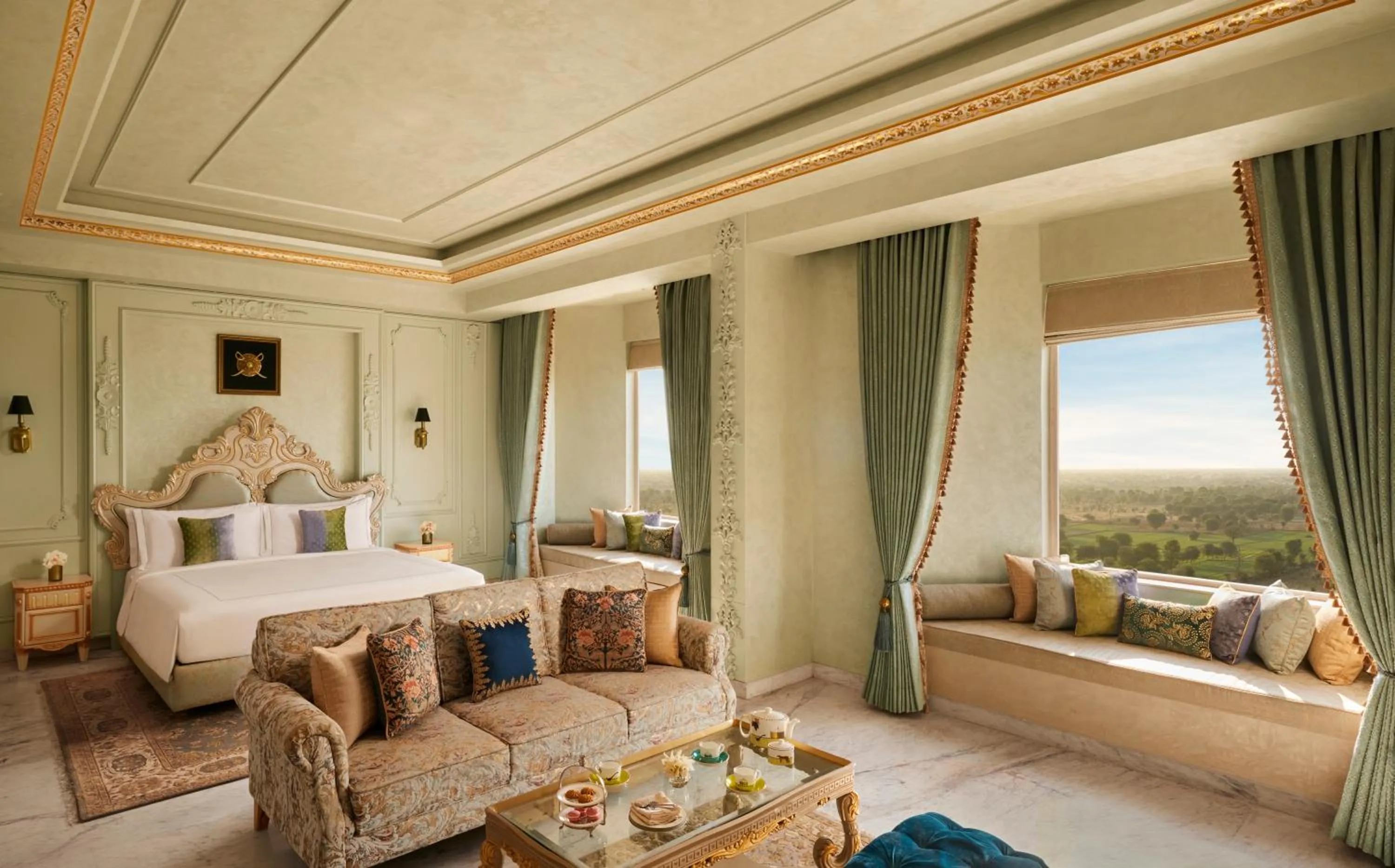 Bedroom, Bed in Anantara Jewel Bagh Jaipur