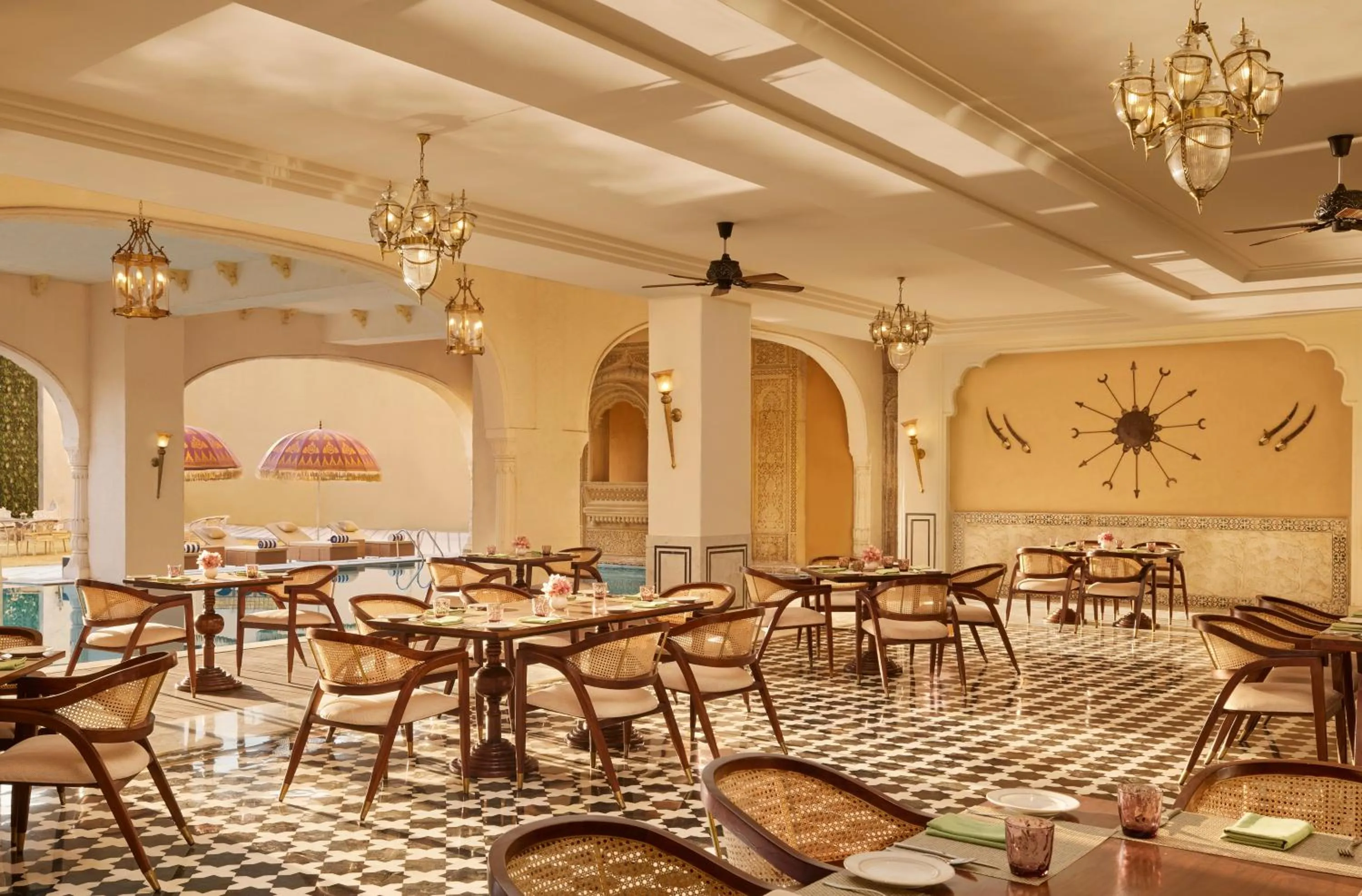 Restaurant/places to eat in Anantara Jewel Bagh Jaipur