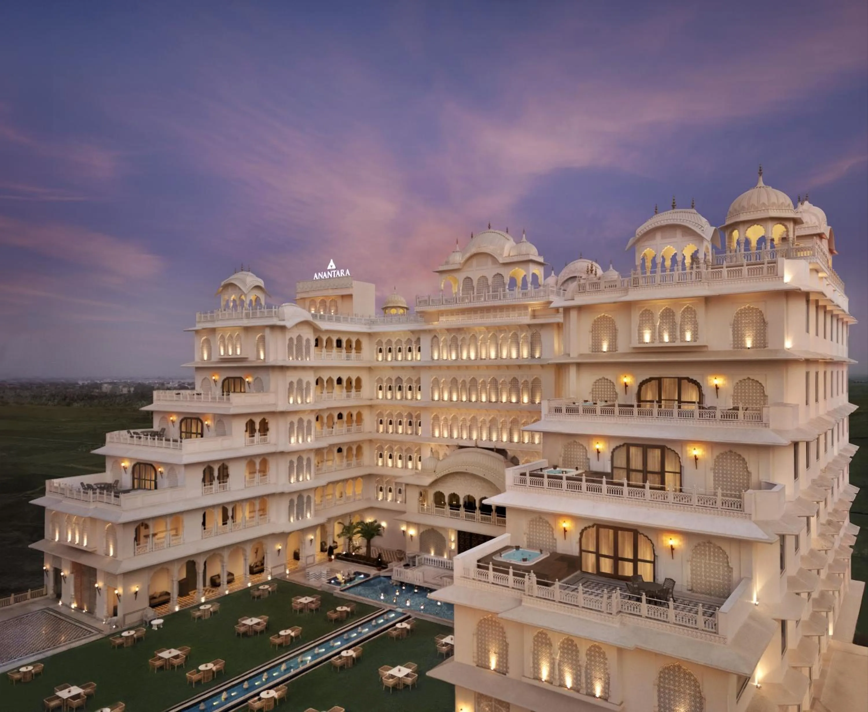 Property building in Anantara Jewel Bagh Jaipur