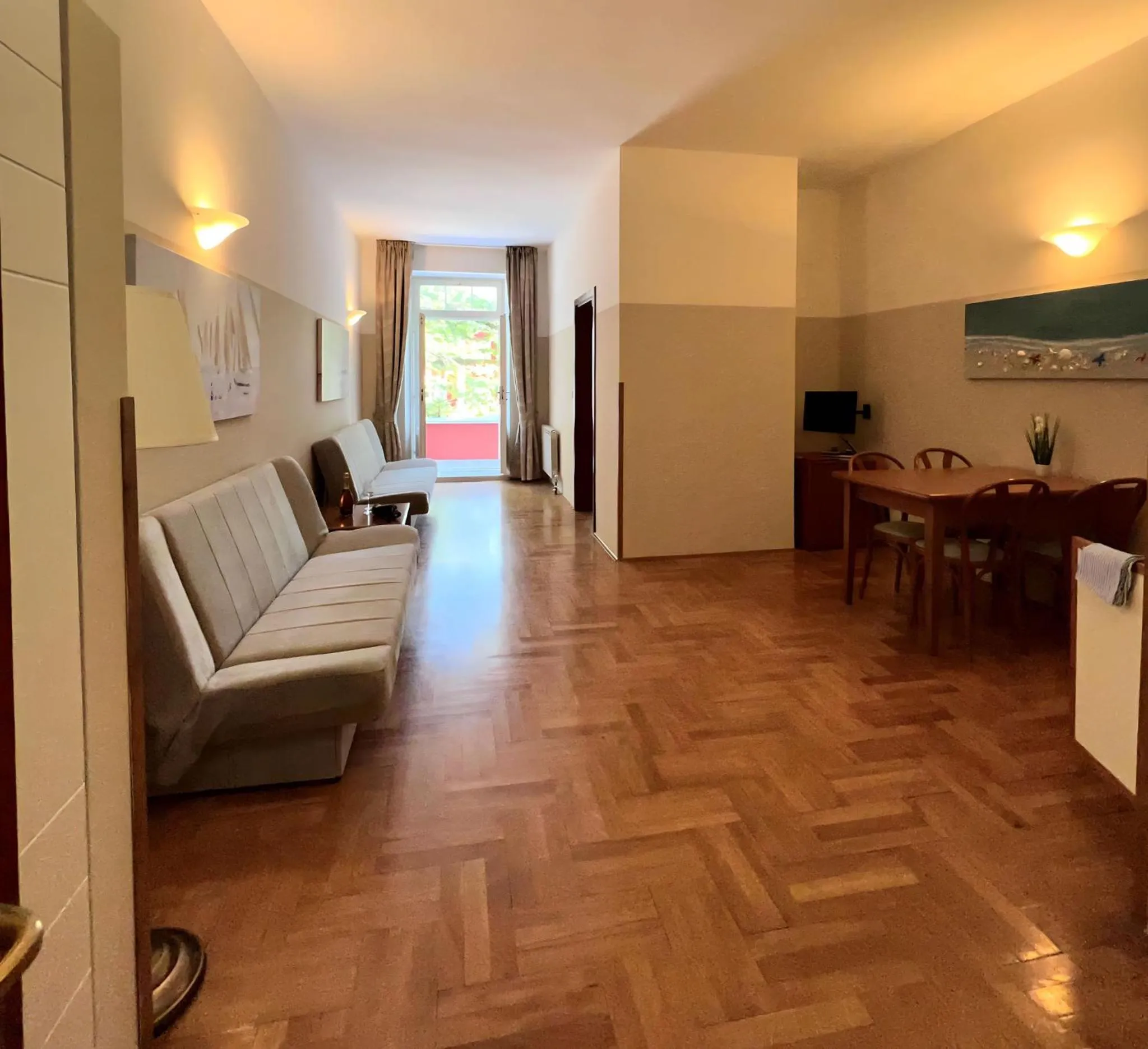 Living room in Villa Valdepian Apartments