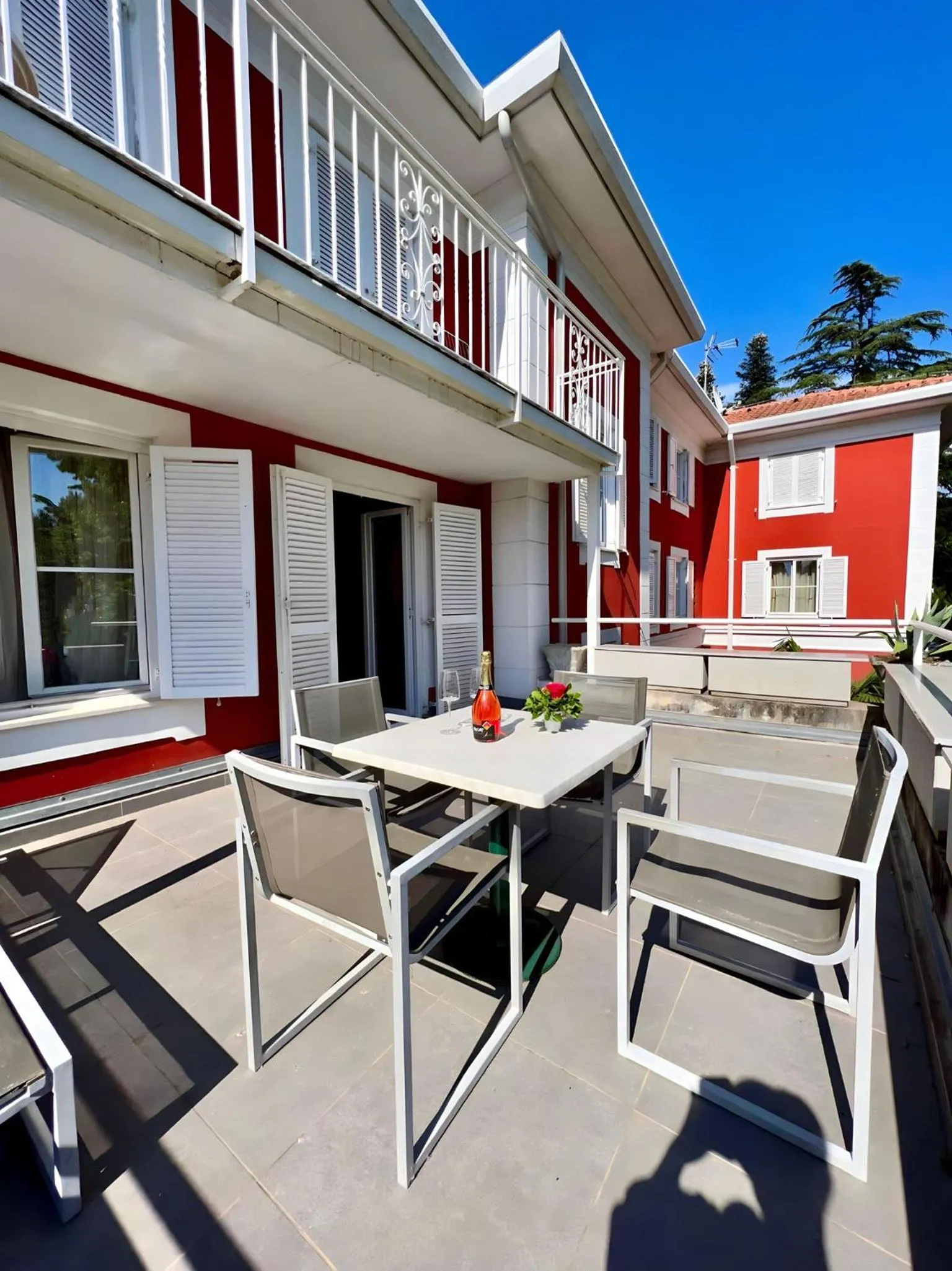 Balcony/Terrace in Villa Valdepian Apartments