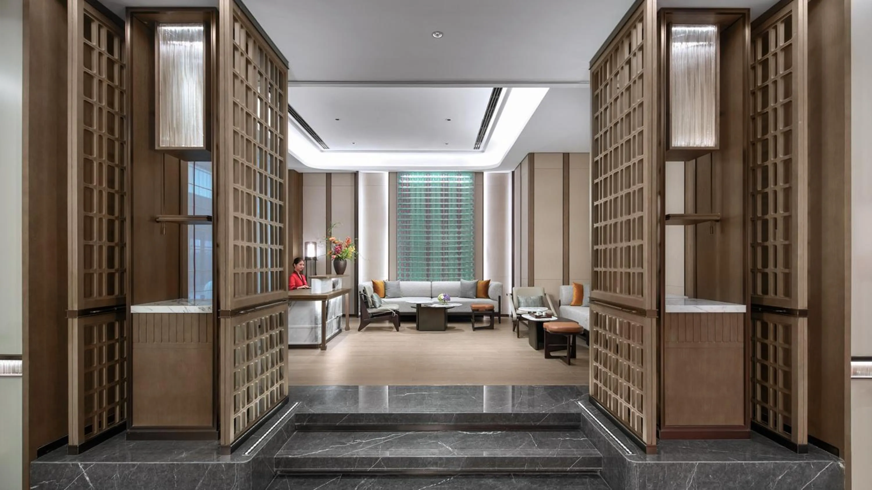 Property building in HUALUXE Chongqing Science Hall