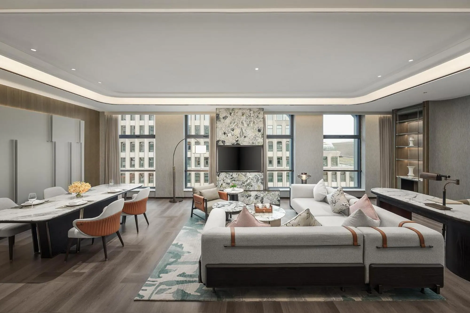 Living room in HUALUXE Chongqing Science Hall