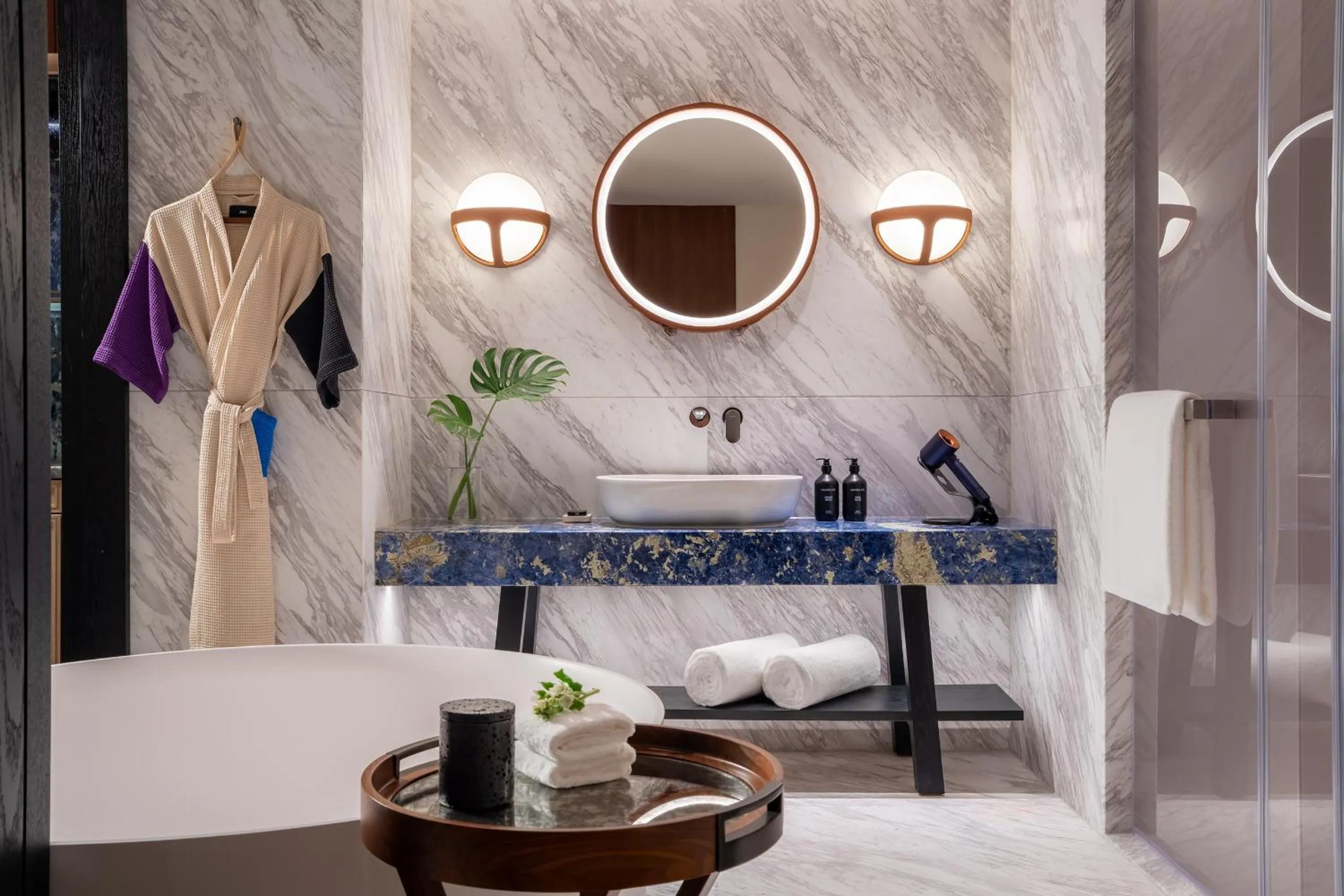 Bathroom, Bed in Kimpton Aqeos Hainan by IHG