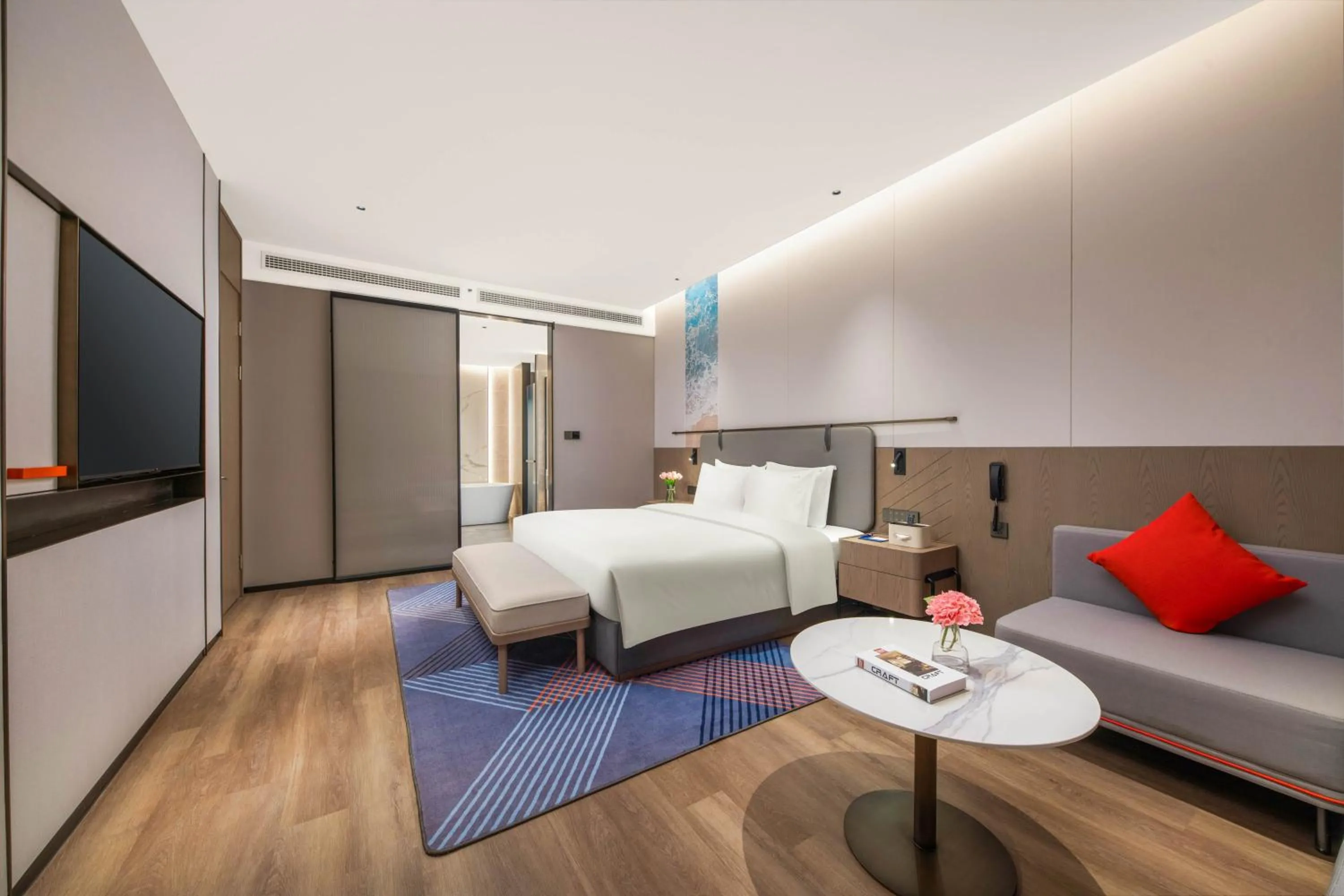 Bedroom, Bed in Holiday Inn Express Wuxi Xishan by IHG