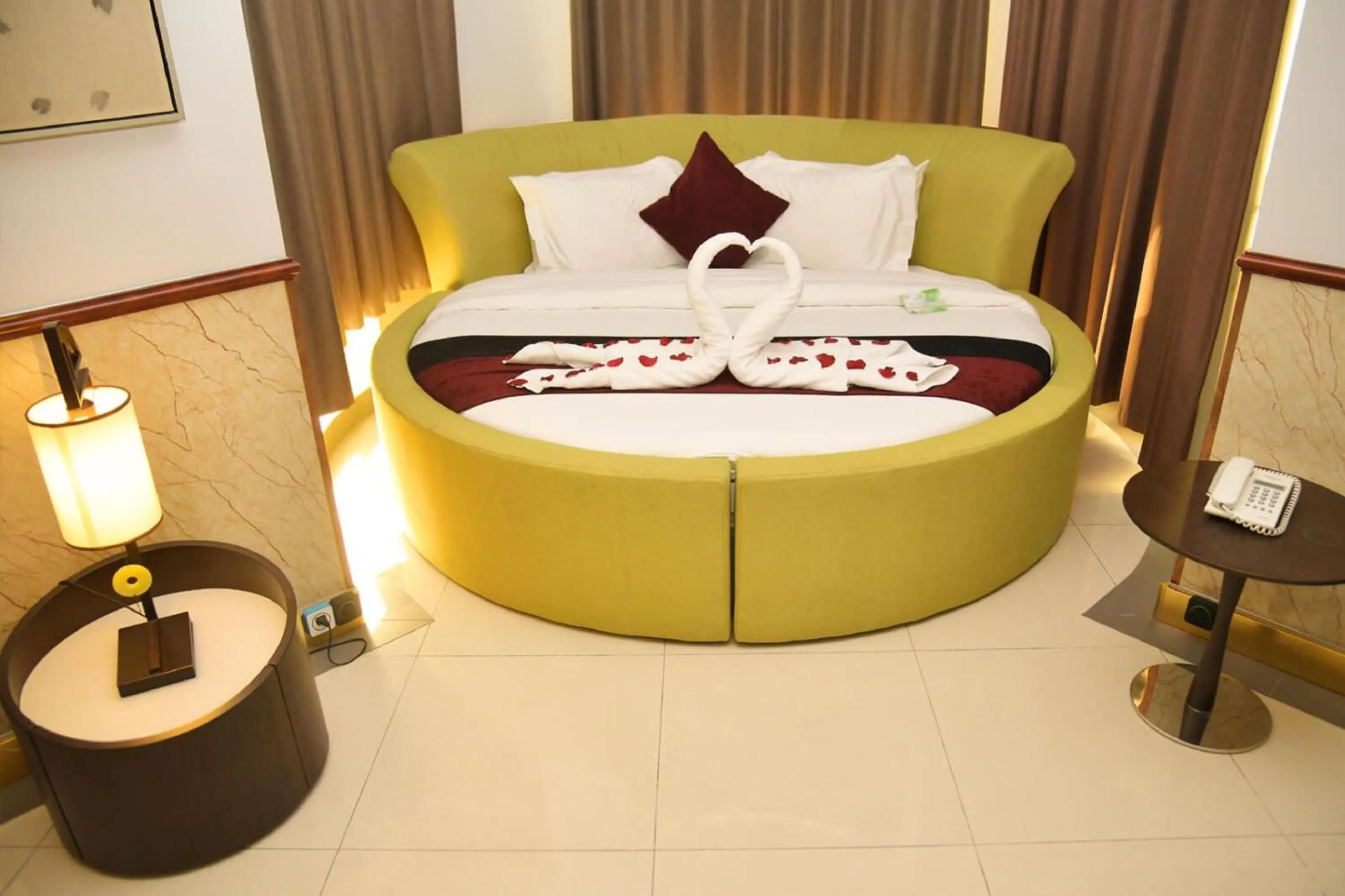 Bed in Claridge Star Hotel