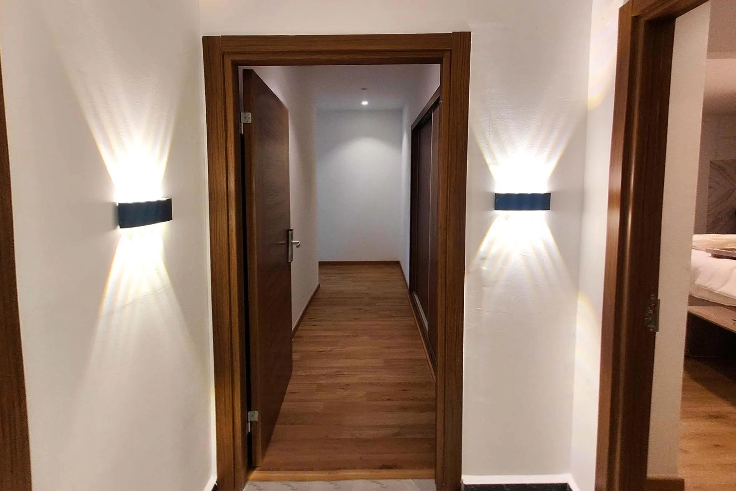 Floor plan, Bed in Villa Mirasol Hotel