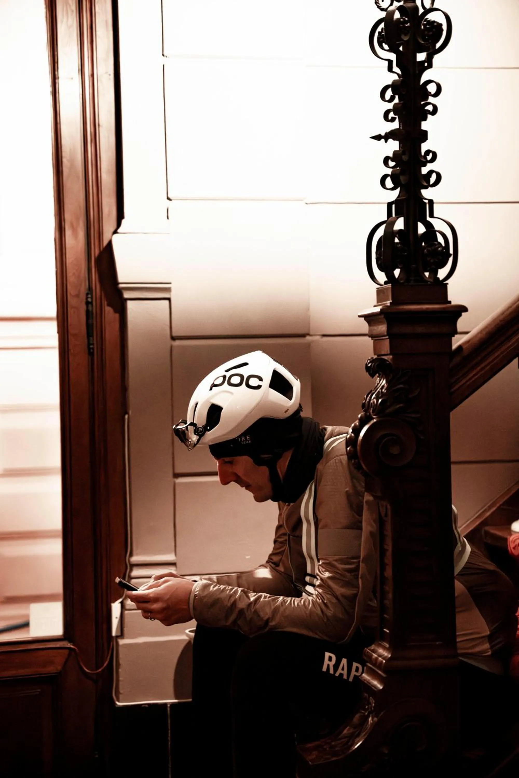 Cycling in La Maison Bleue de Roubaix