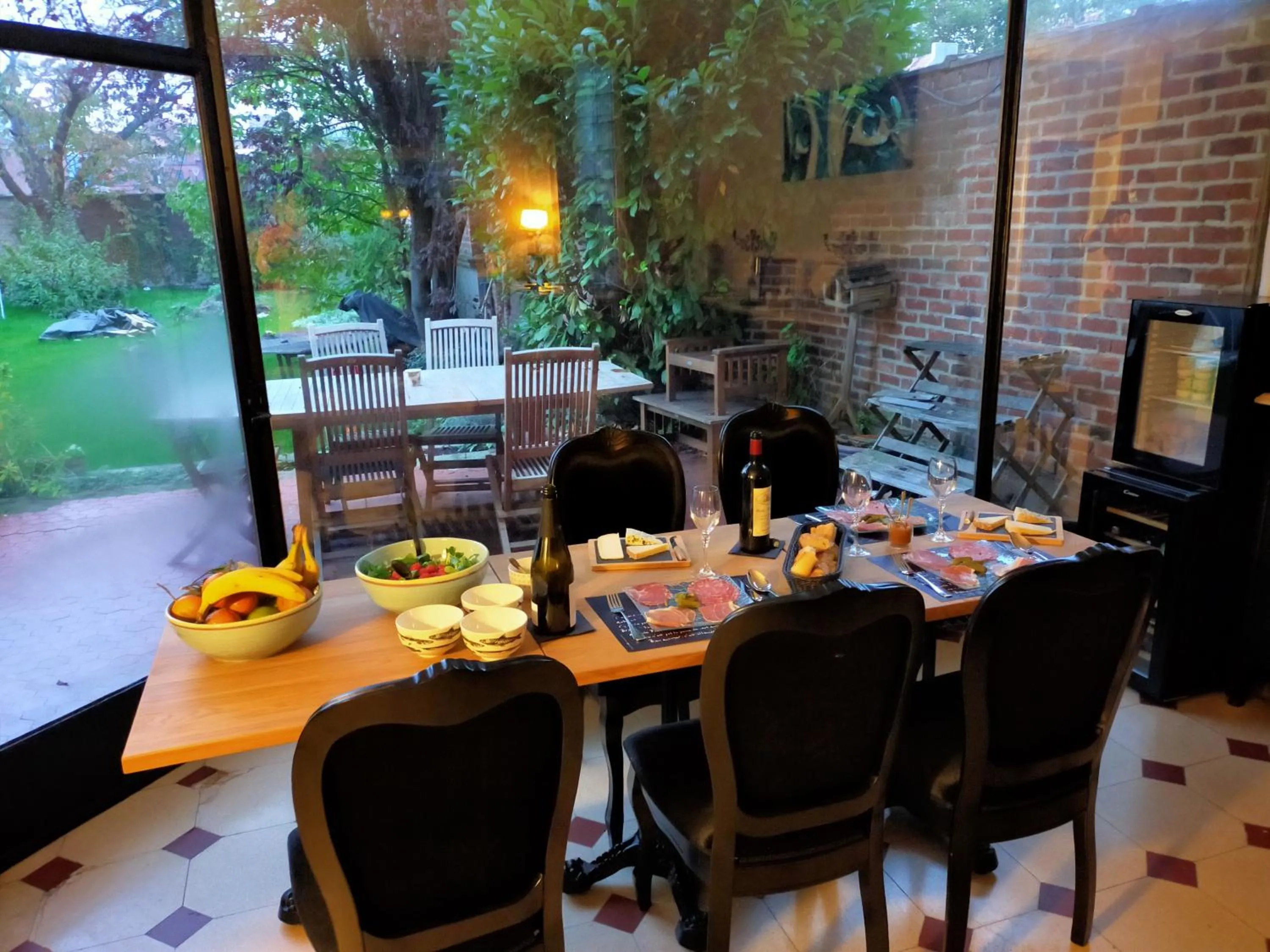 Dinner in La Maison Bleue de Roubaix