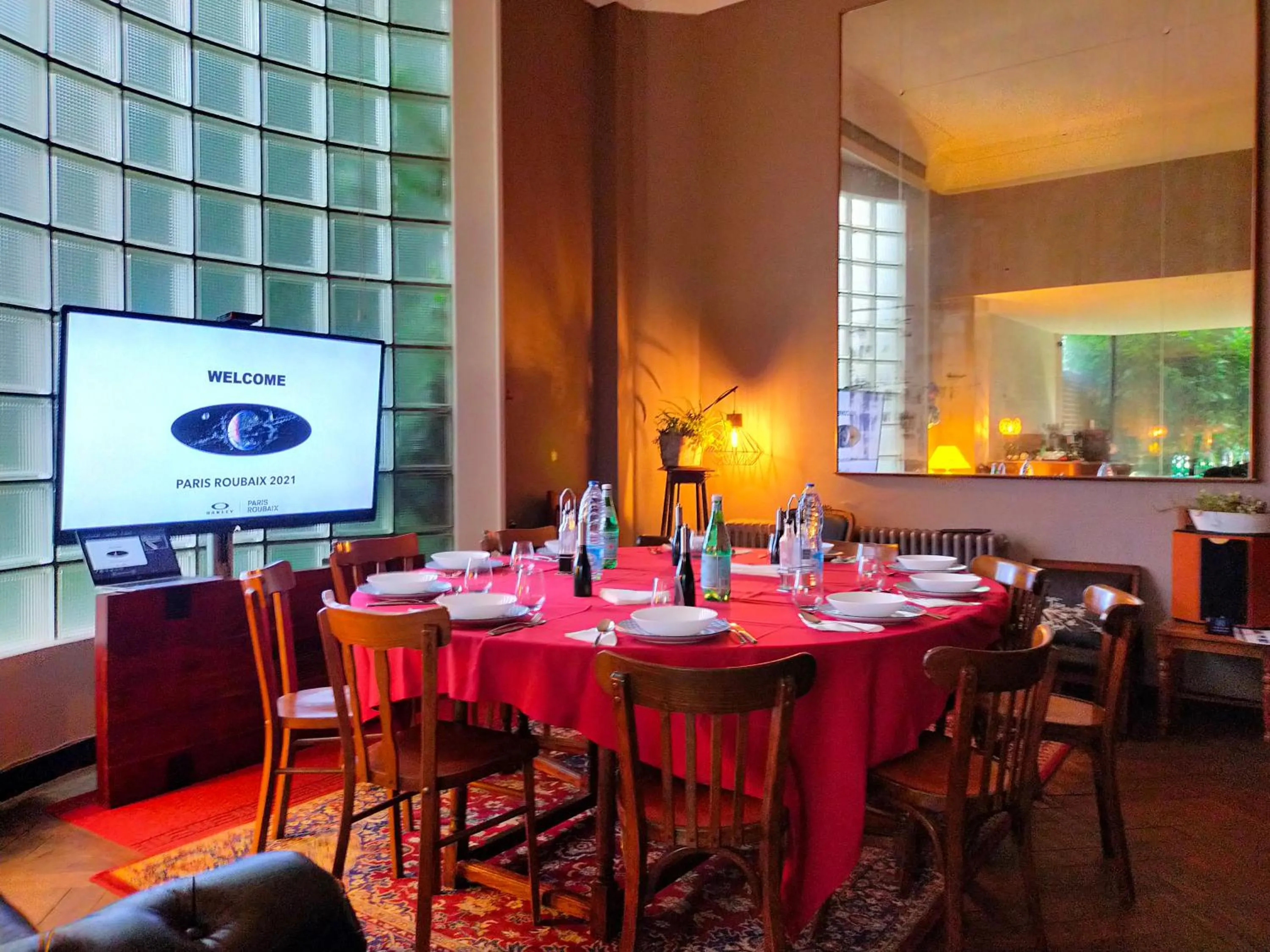 Meeting/conference room in La Maison Bleue de Roubaix