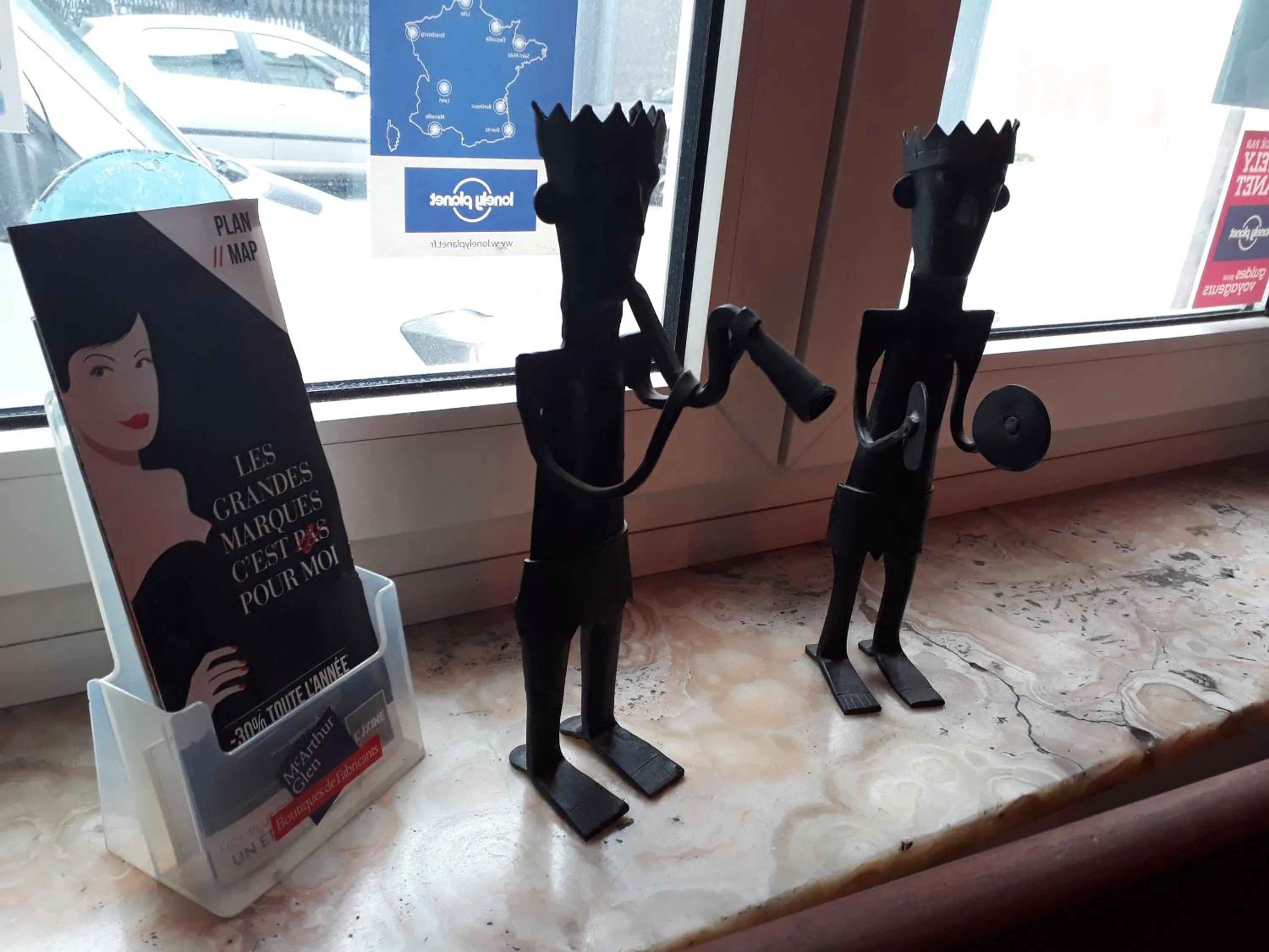 Decorative detail in La Maison Bleue de Roubaix