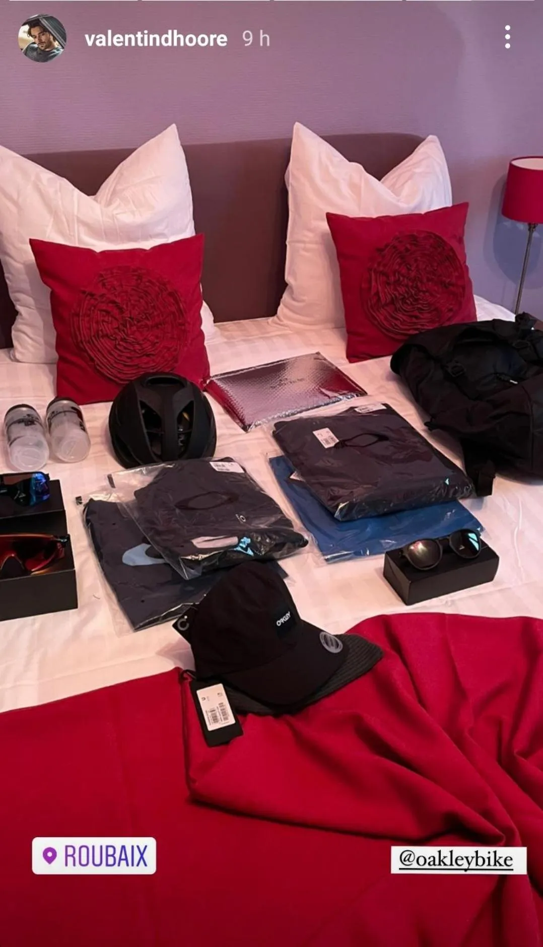 Bed in La Maison Bleue de Roubaix