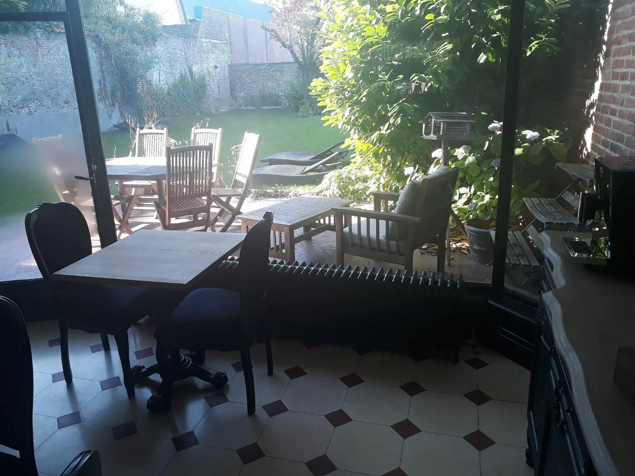 Garden in La Maison Bleue de Roubaix