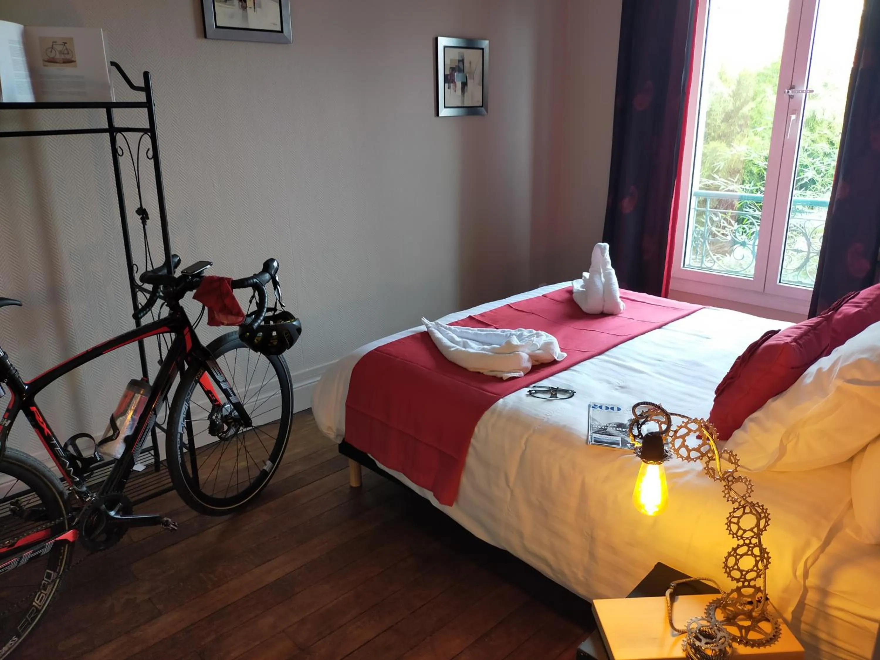 Bedroom in La Maison Bleue de Roubaix