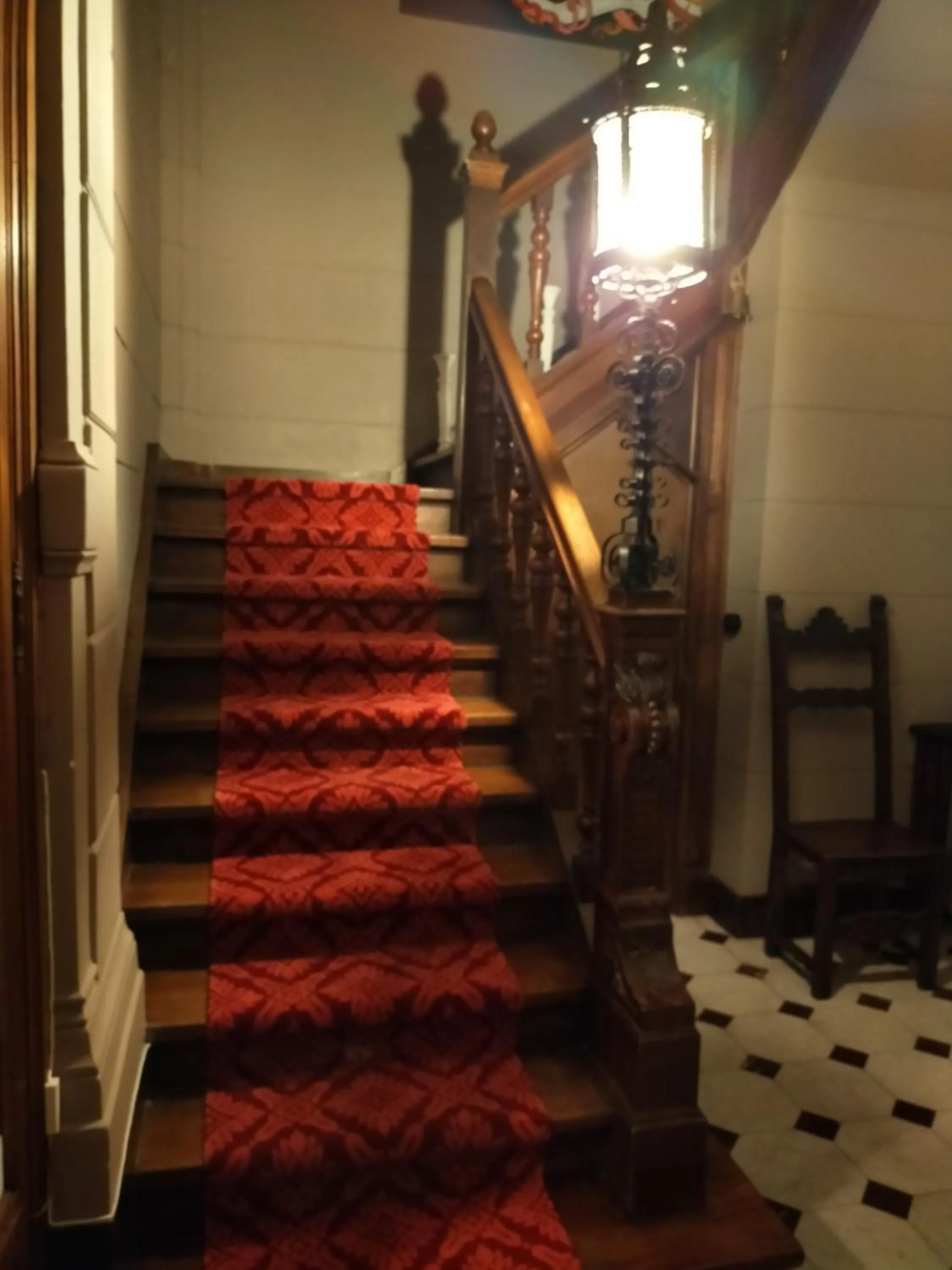 Lobby or reception in La Maison Bleue de Roubaix