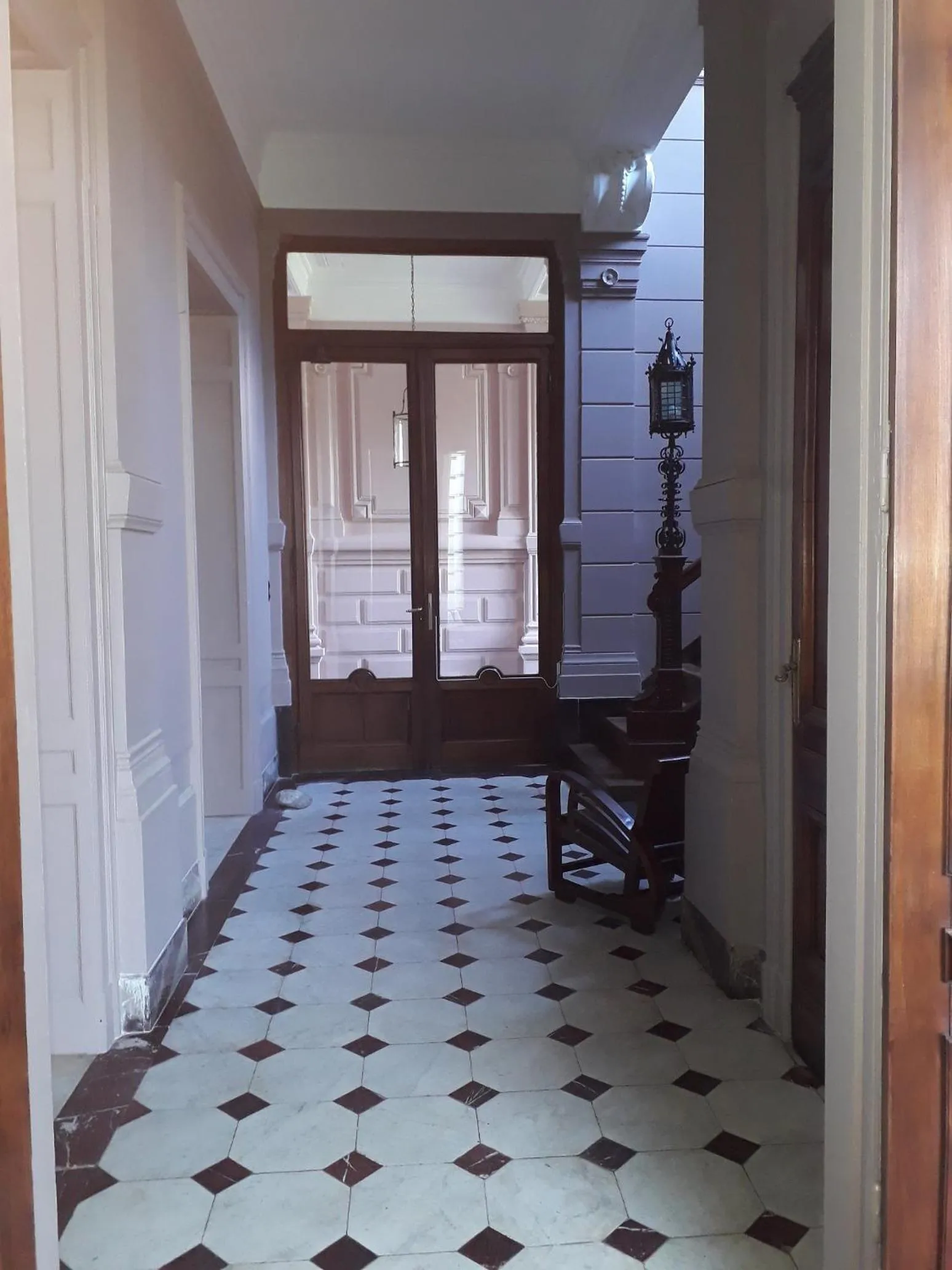 Lobby or reception in La Maison Bleue de Roubaix