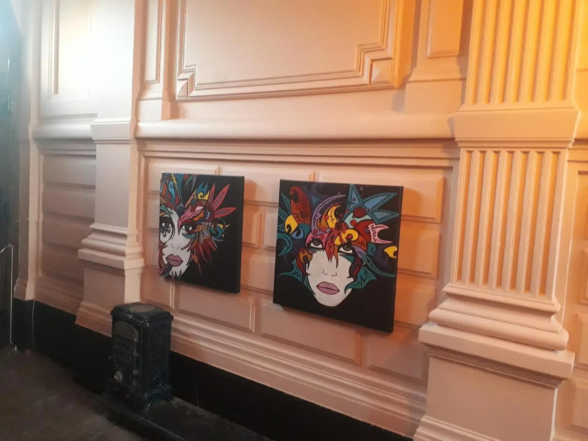 Lobby or reception in La Maison Bleue de Roubaix