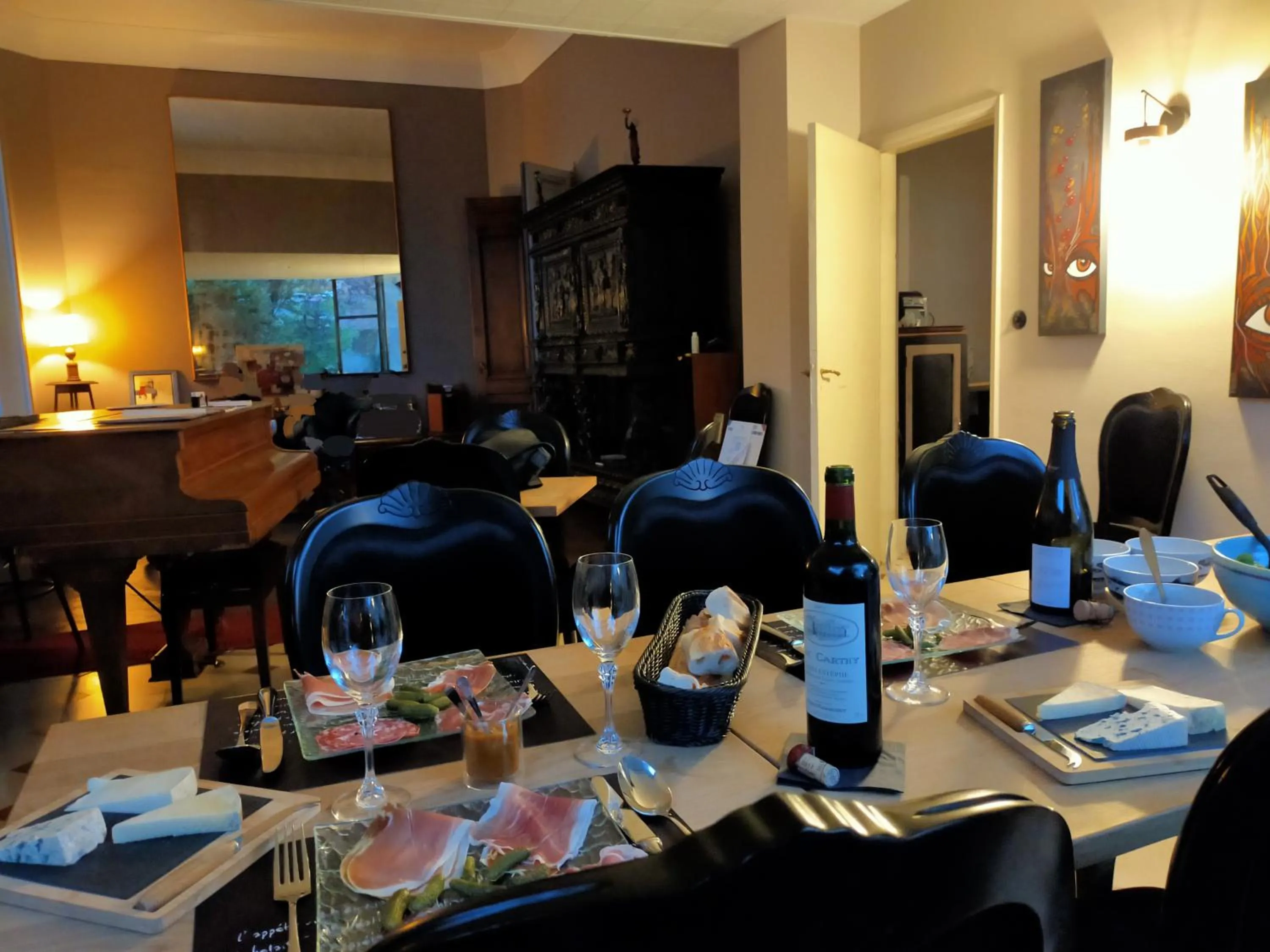 Dinner in La Maison Bleue de Roubaix