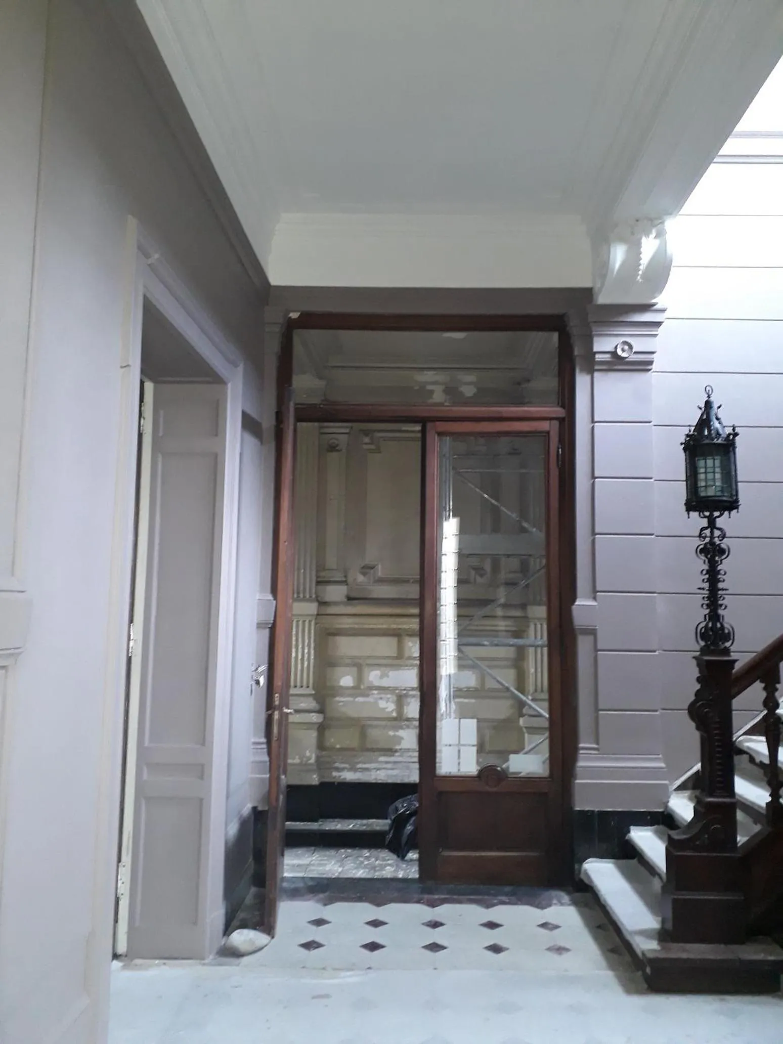 Lobby or reception in La Maison Bleue de Roubaix