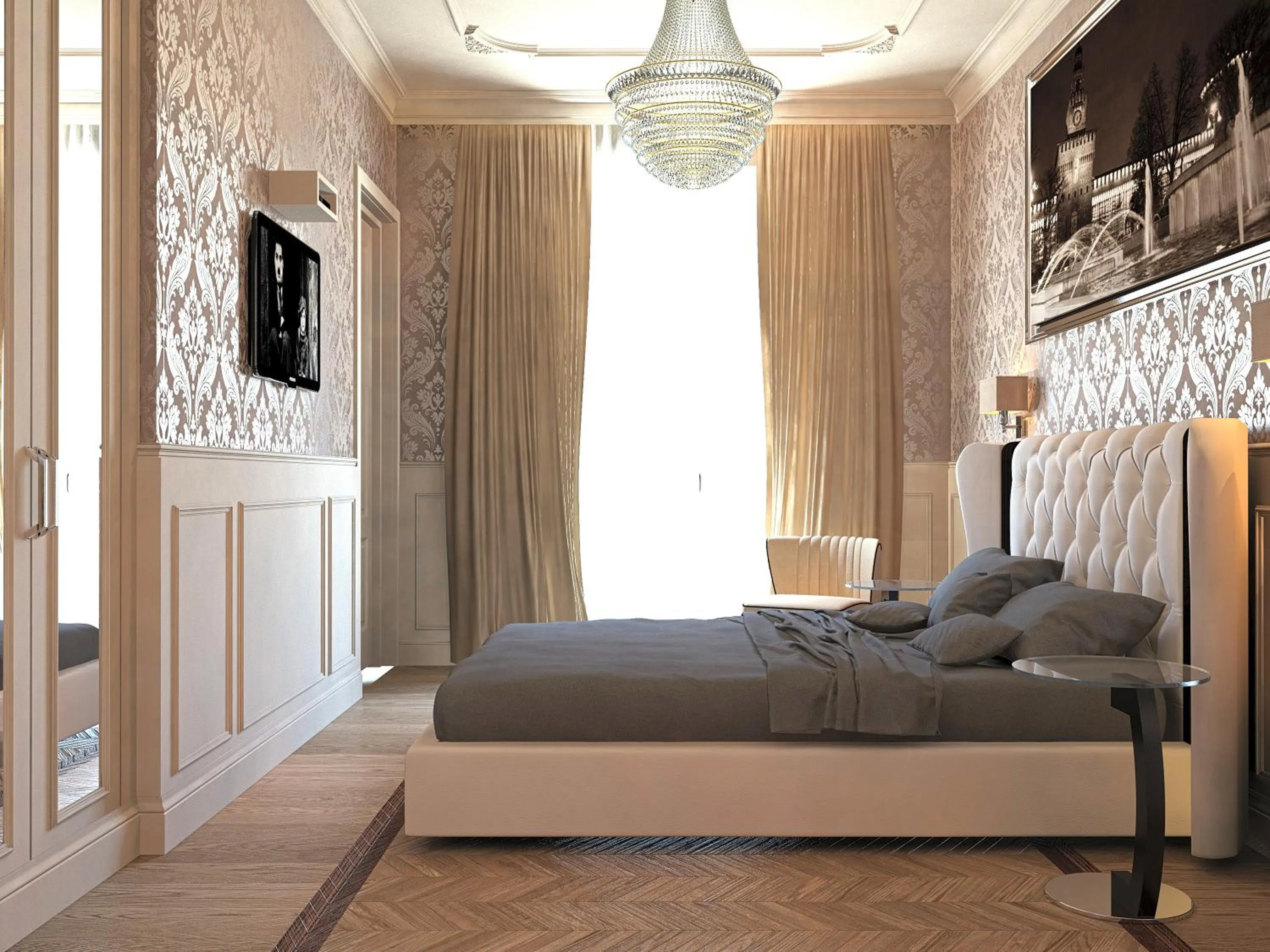 Bedroom, Bed in Duomo Rooms