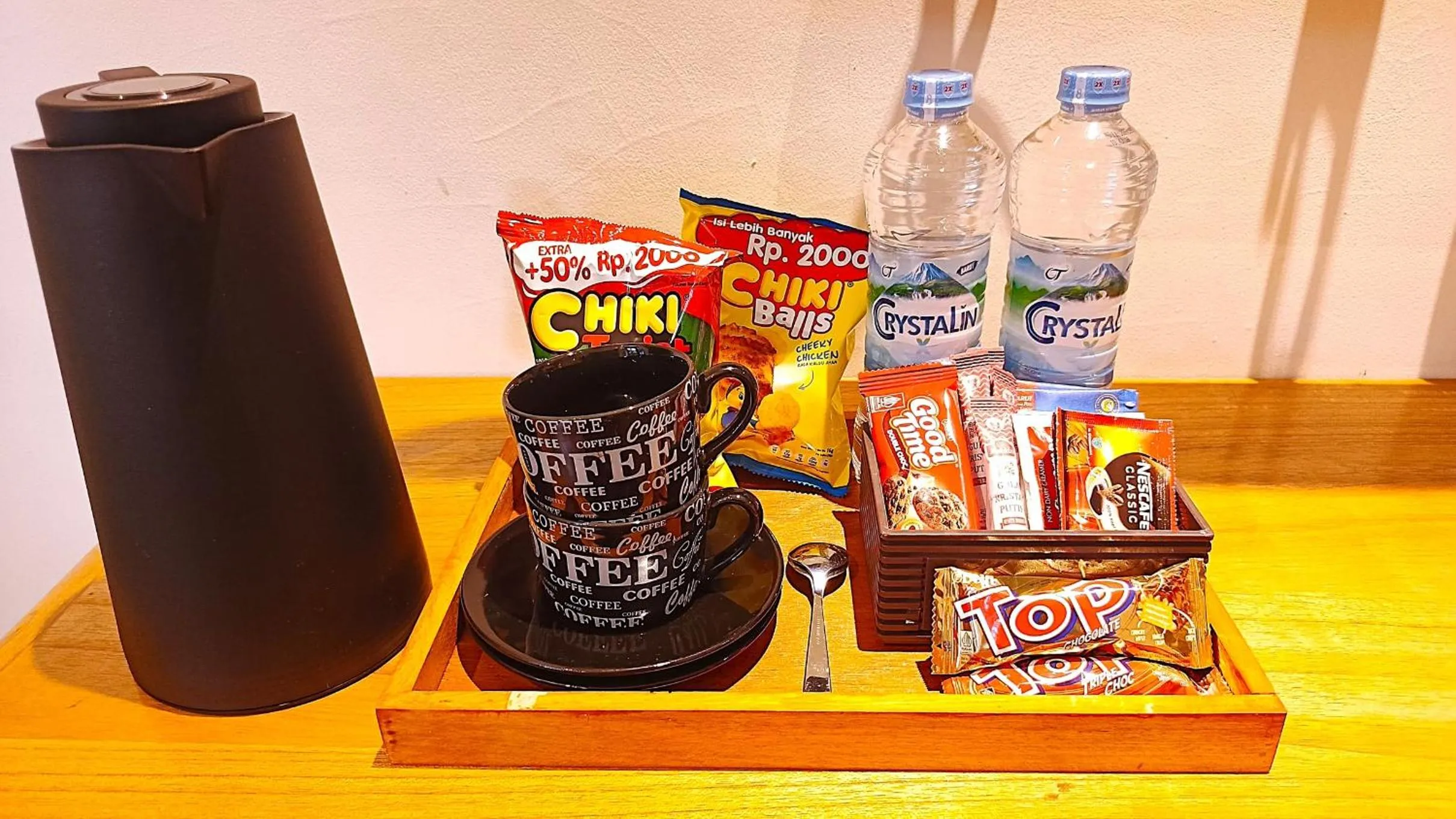 minibar in PLUM Dreamscape Bhagia Malioboro