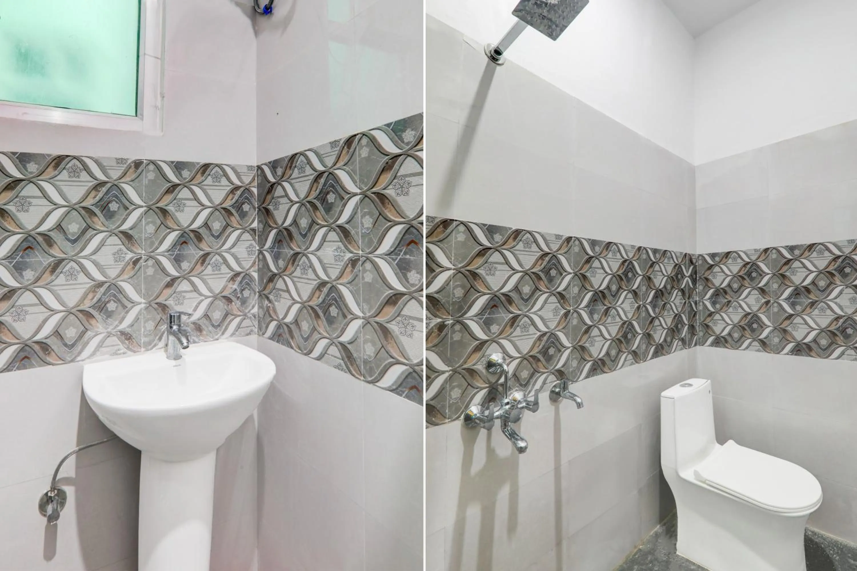 Bathroom in Super Hotel O Arjun Ganj