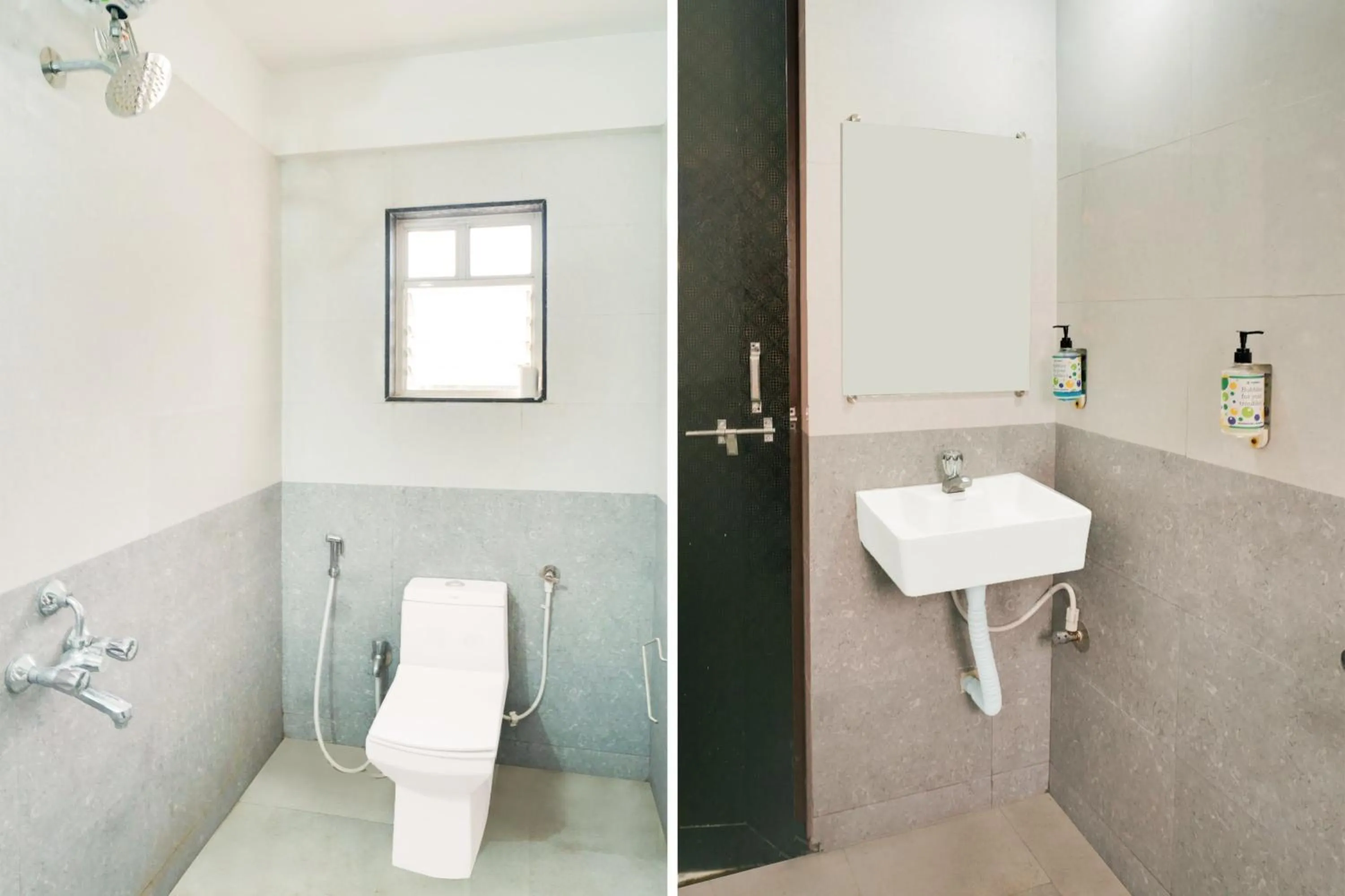 Bathroom in Super Townhouse Lohegaon Near Pune Airport formerly Landmark Regency