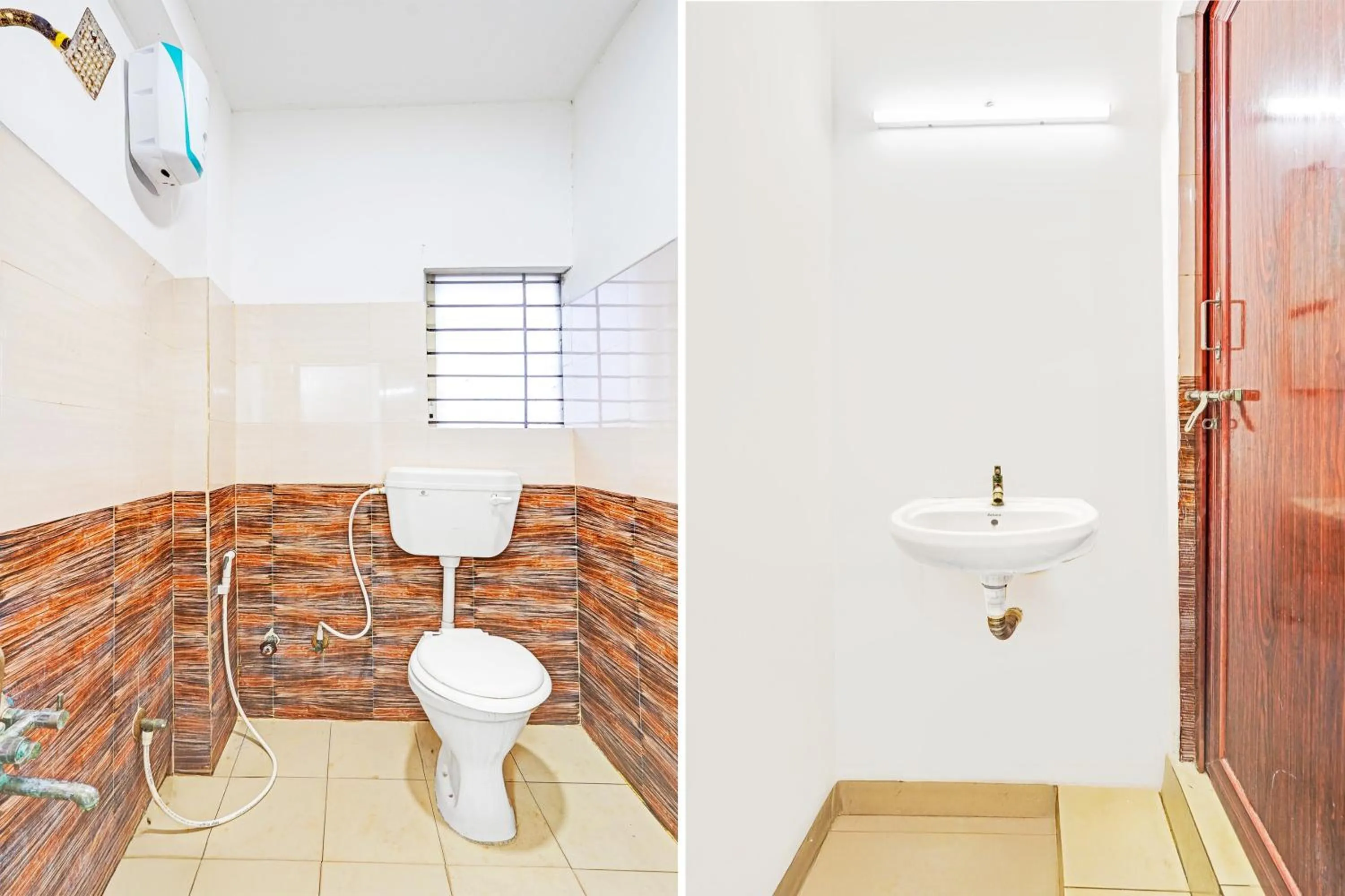 Bathroom in Collection O Vanamthopu Center Nellore Formerly ESR Guest Inn