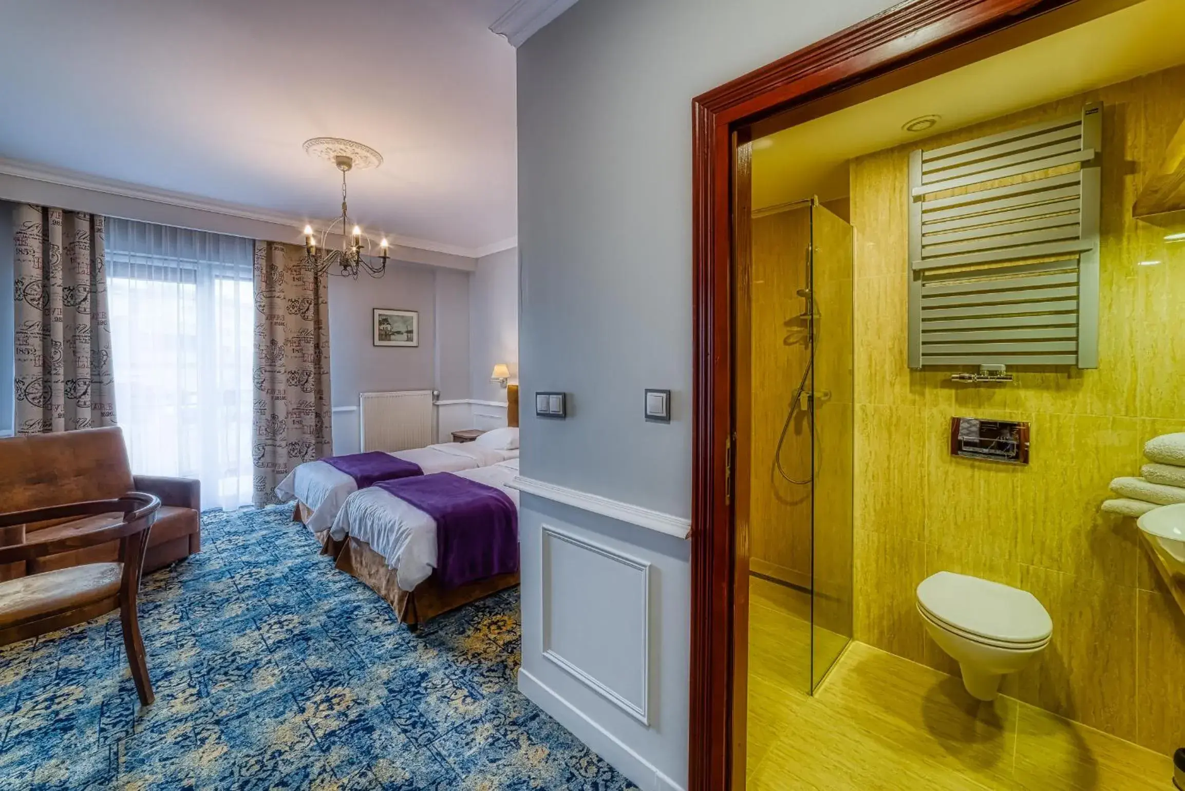 Twin Room in Grand Częstochowa Twin Room in Grand Częstochowa