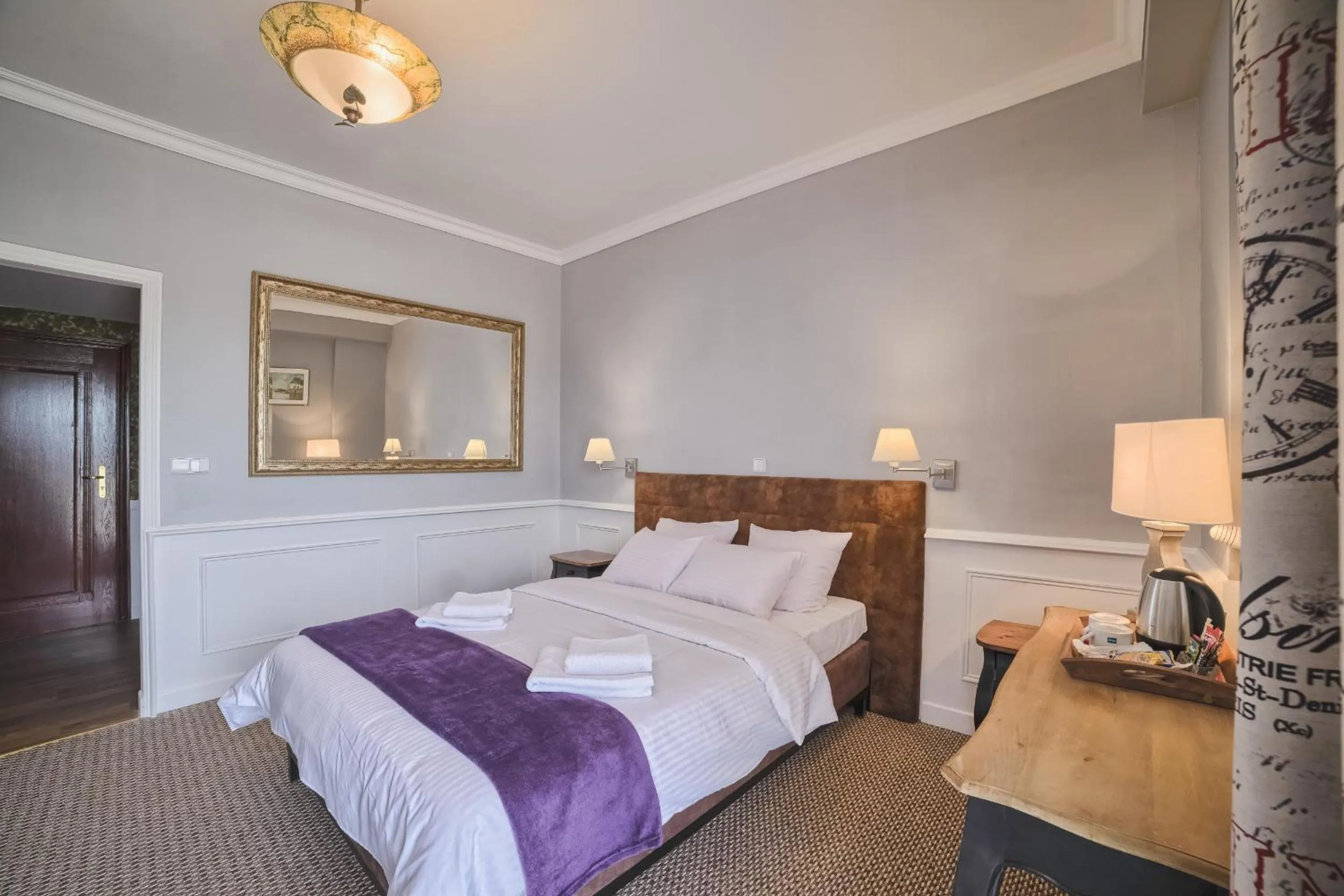 Photo of the whole room, Bed in Grand Częstochowa