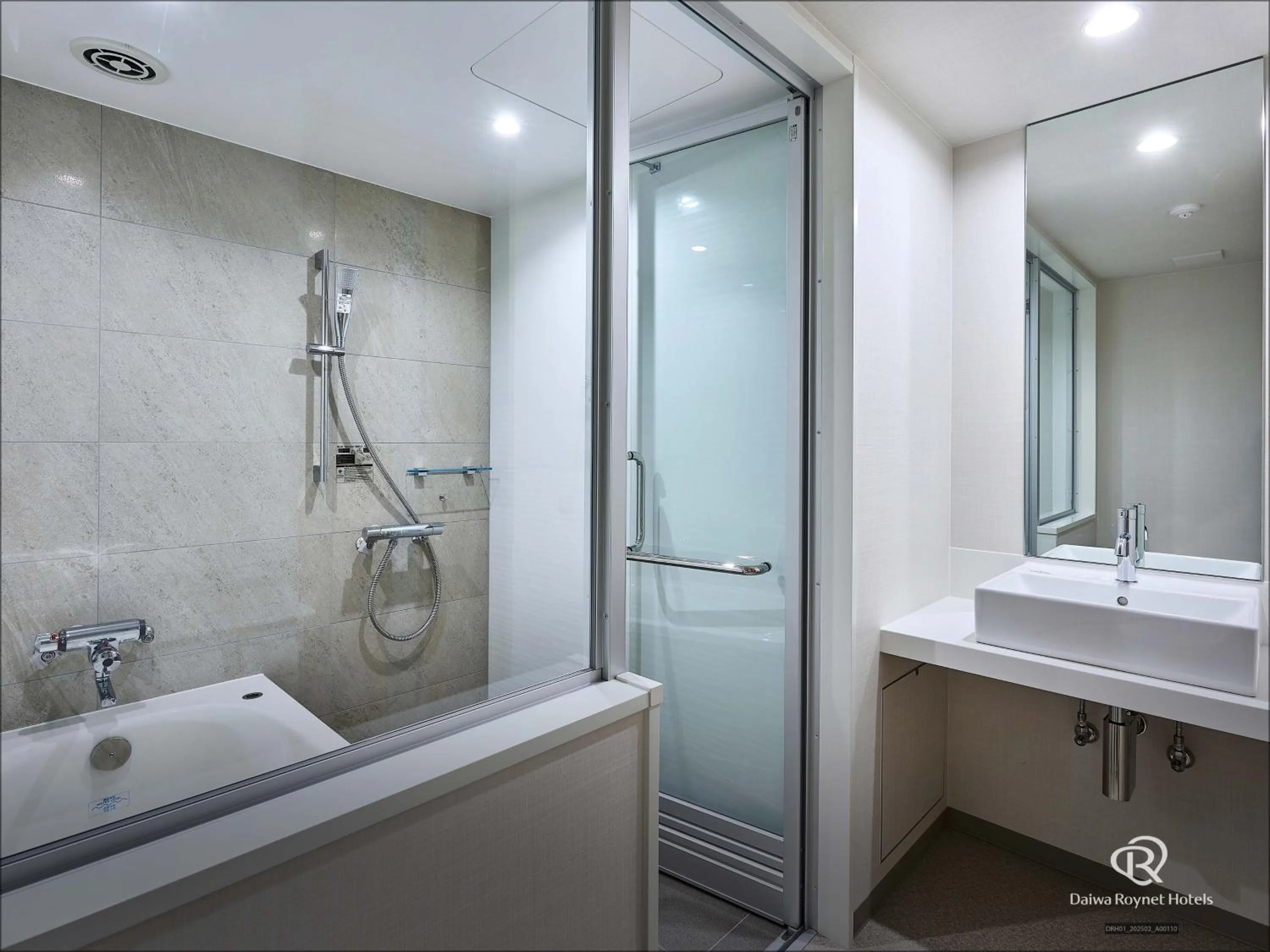 Bathroom in Daiwa Roynet Hotel Akita Ekimae