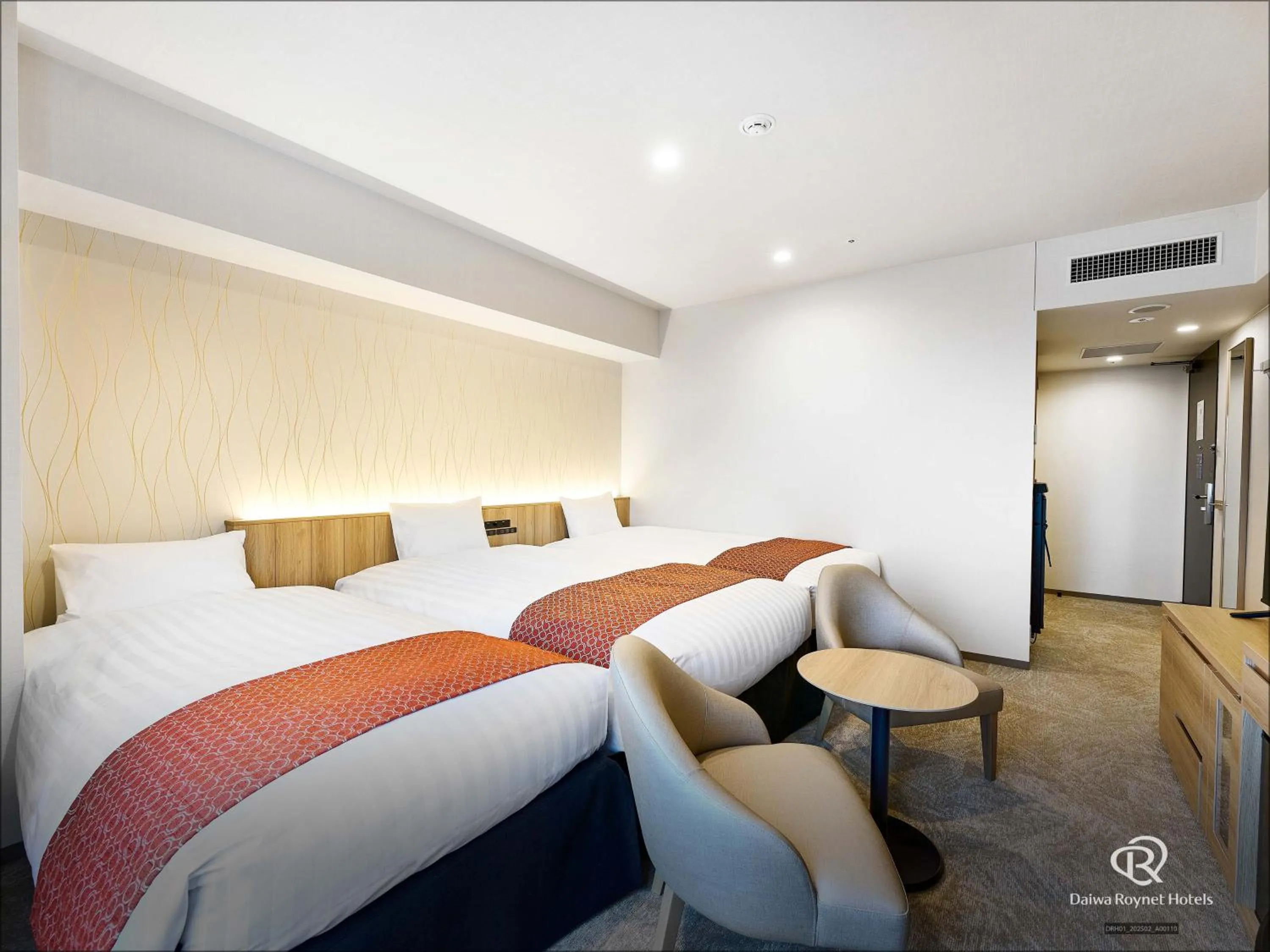 Photo of the whole room, Bed in Daiwa Roynet Hotel Akita Ekimae