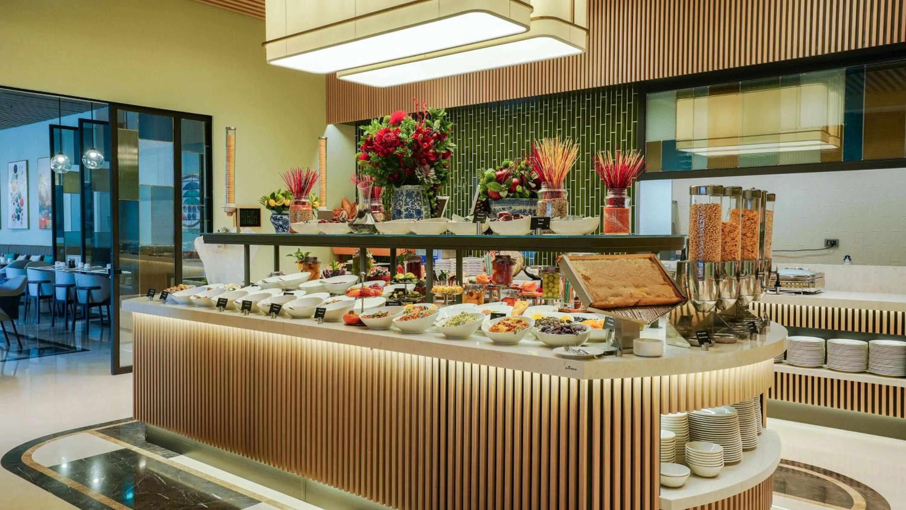 Breakfast in Radisson Hotel Istanbul Merter