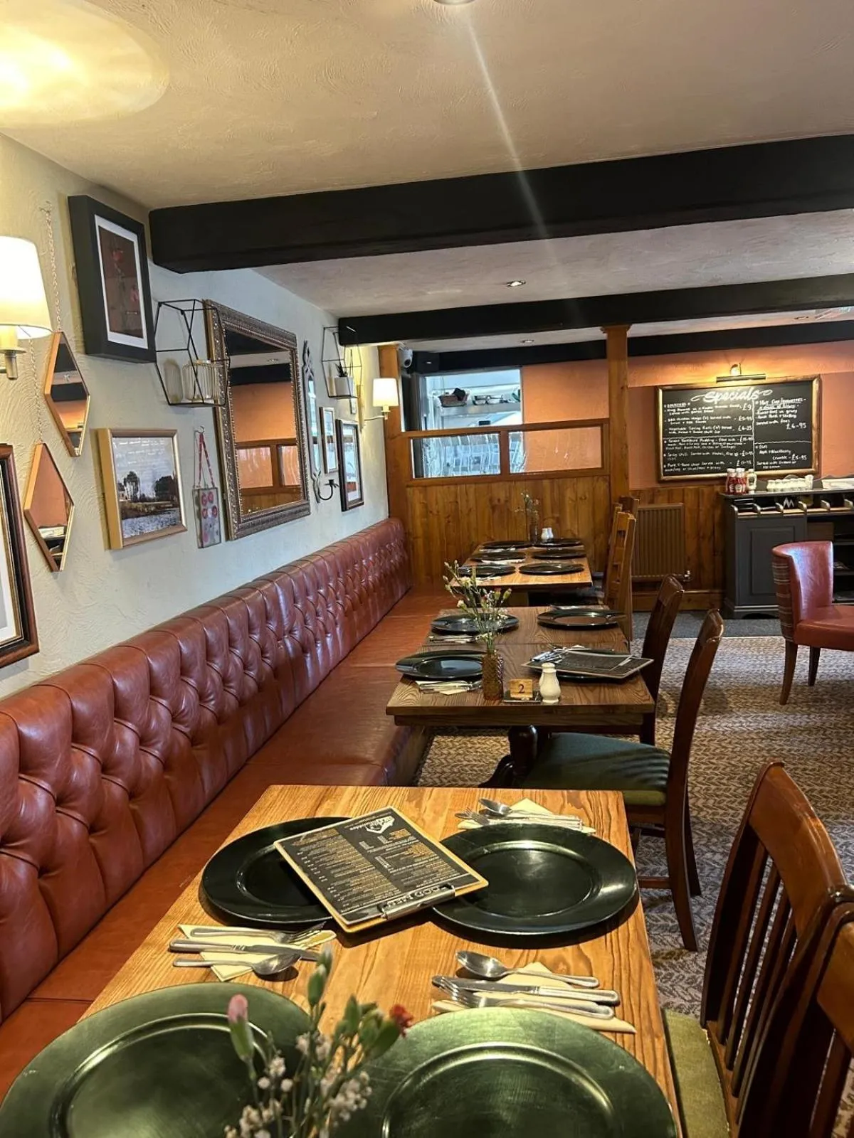 Dining area in The Shambles