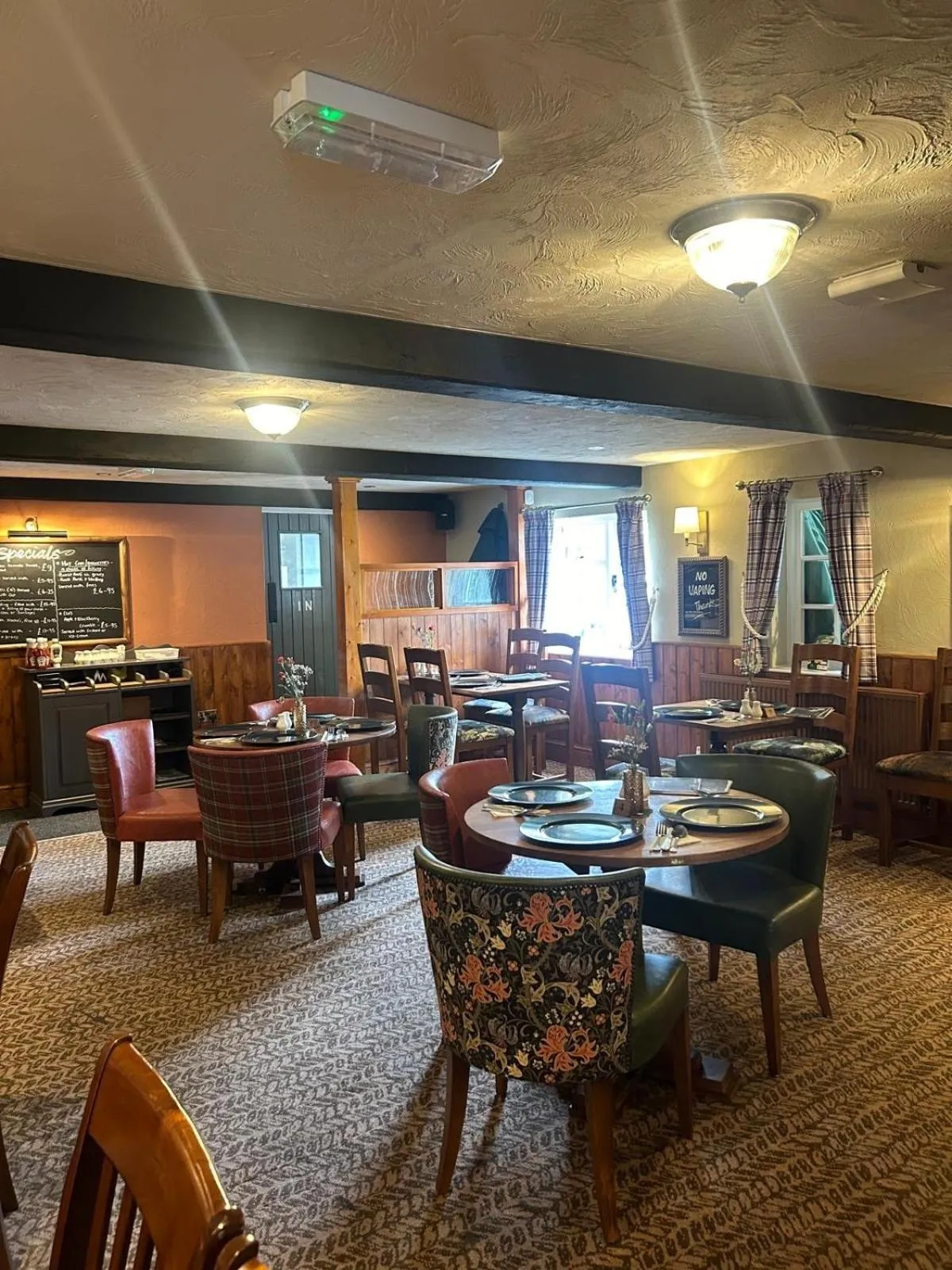 Dining area in The Shambles