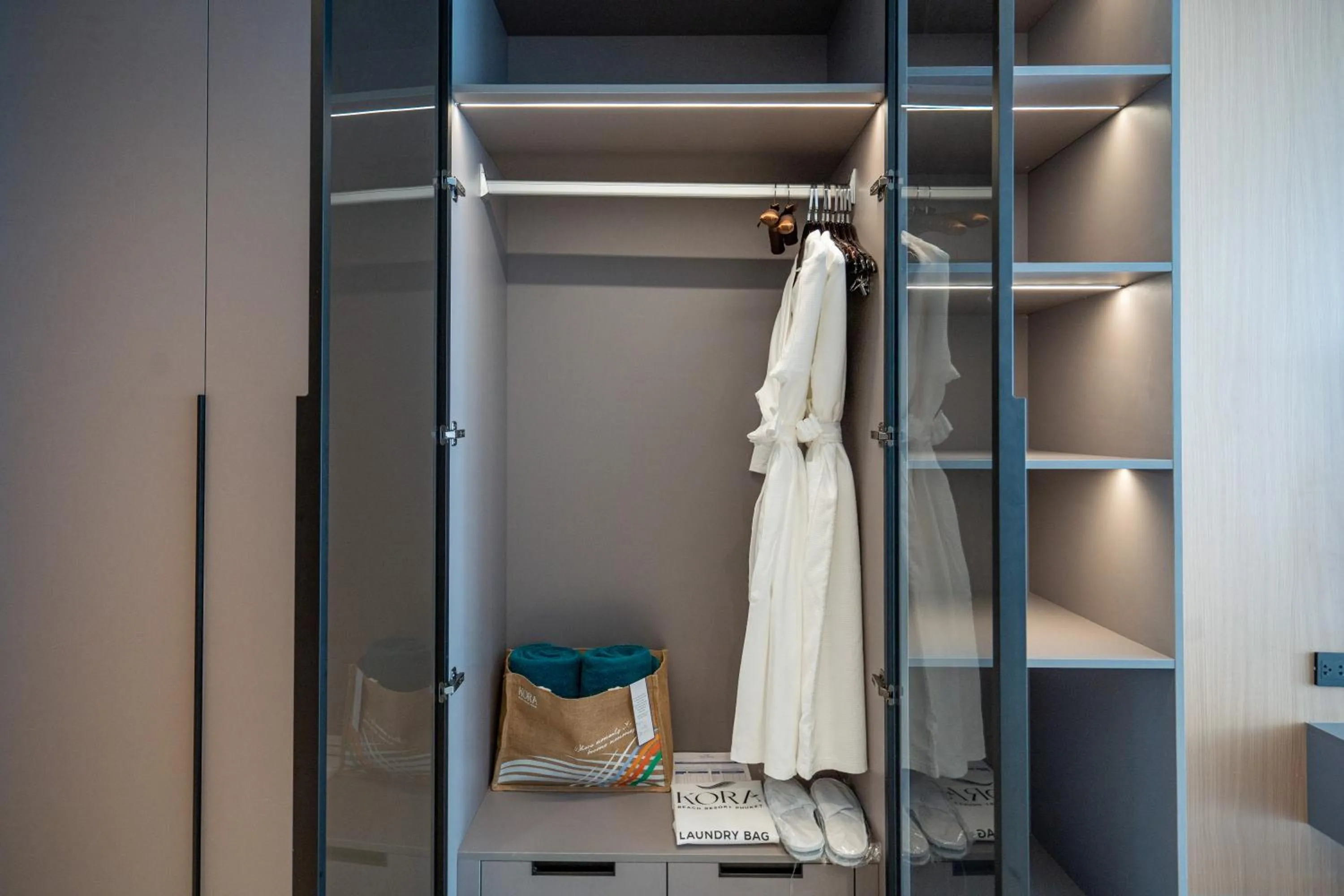 towels in Kora Beach Resort Phuket