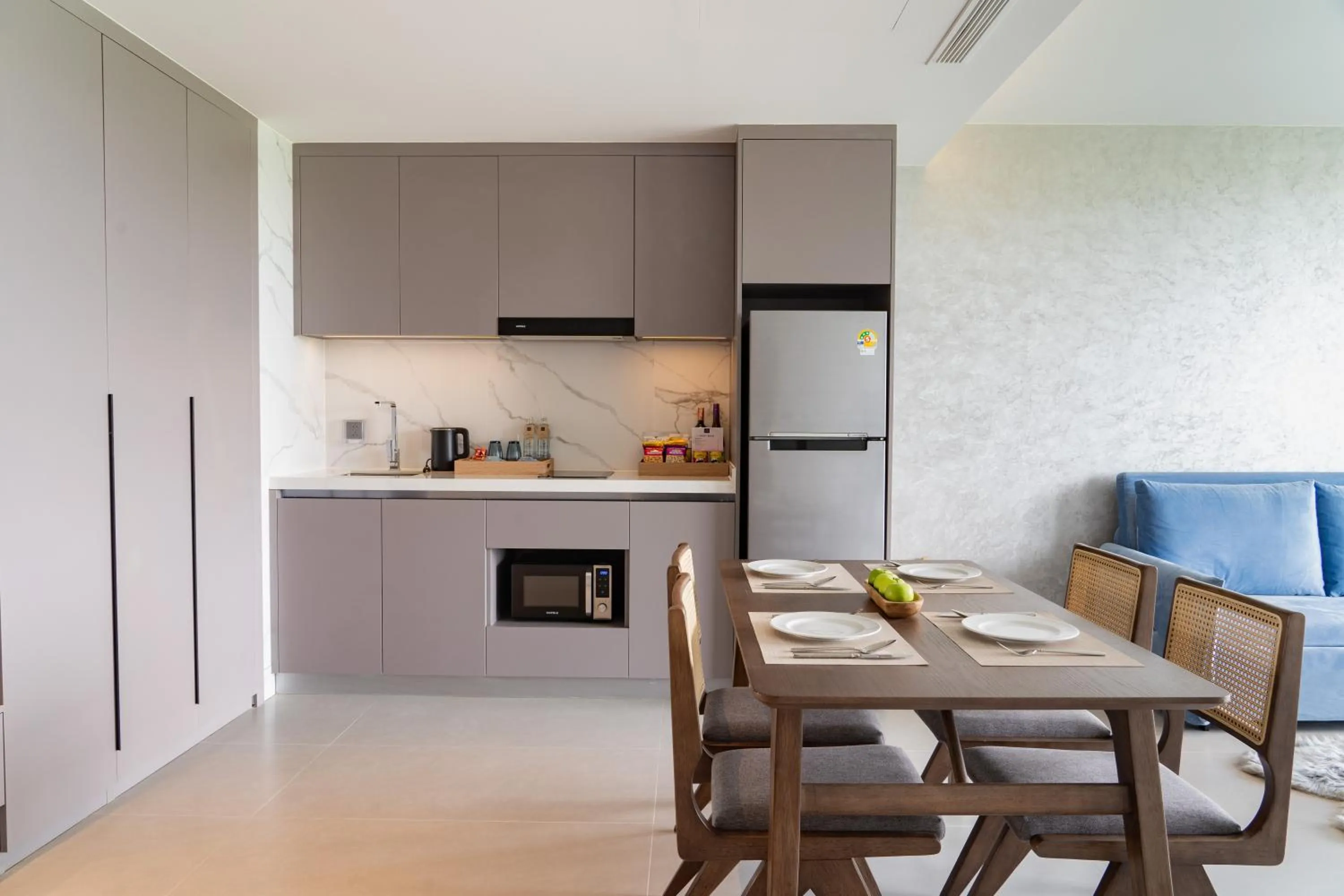 Kitchen or kitchenette in Kora Beach Resort Phuket