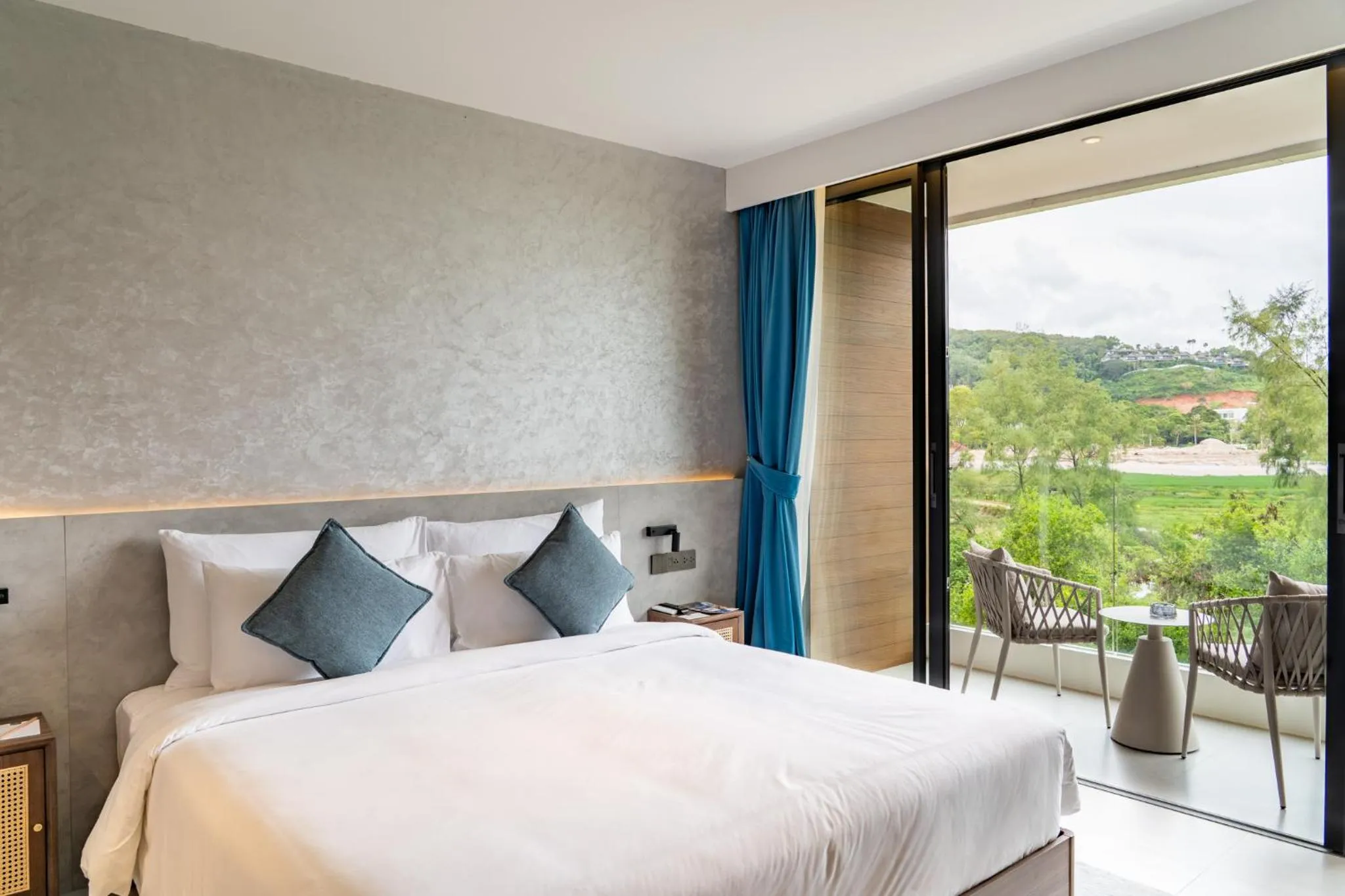 Bed in Kora Beach Resort Phuket