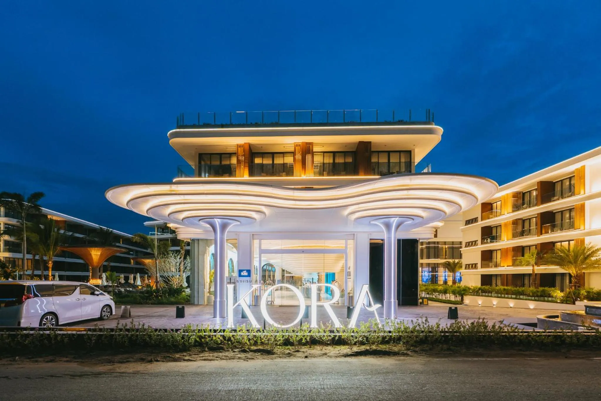 Facade/entrance in Kora Beach Resort Phuket