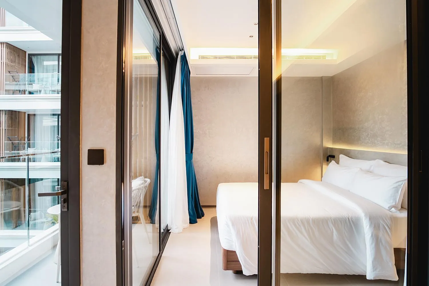 Bed in Kora Beach Resort Phuket