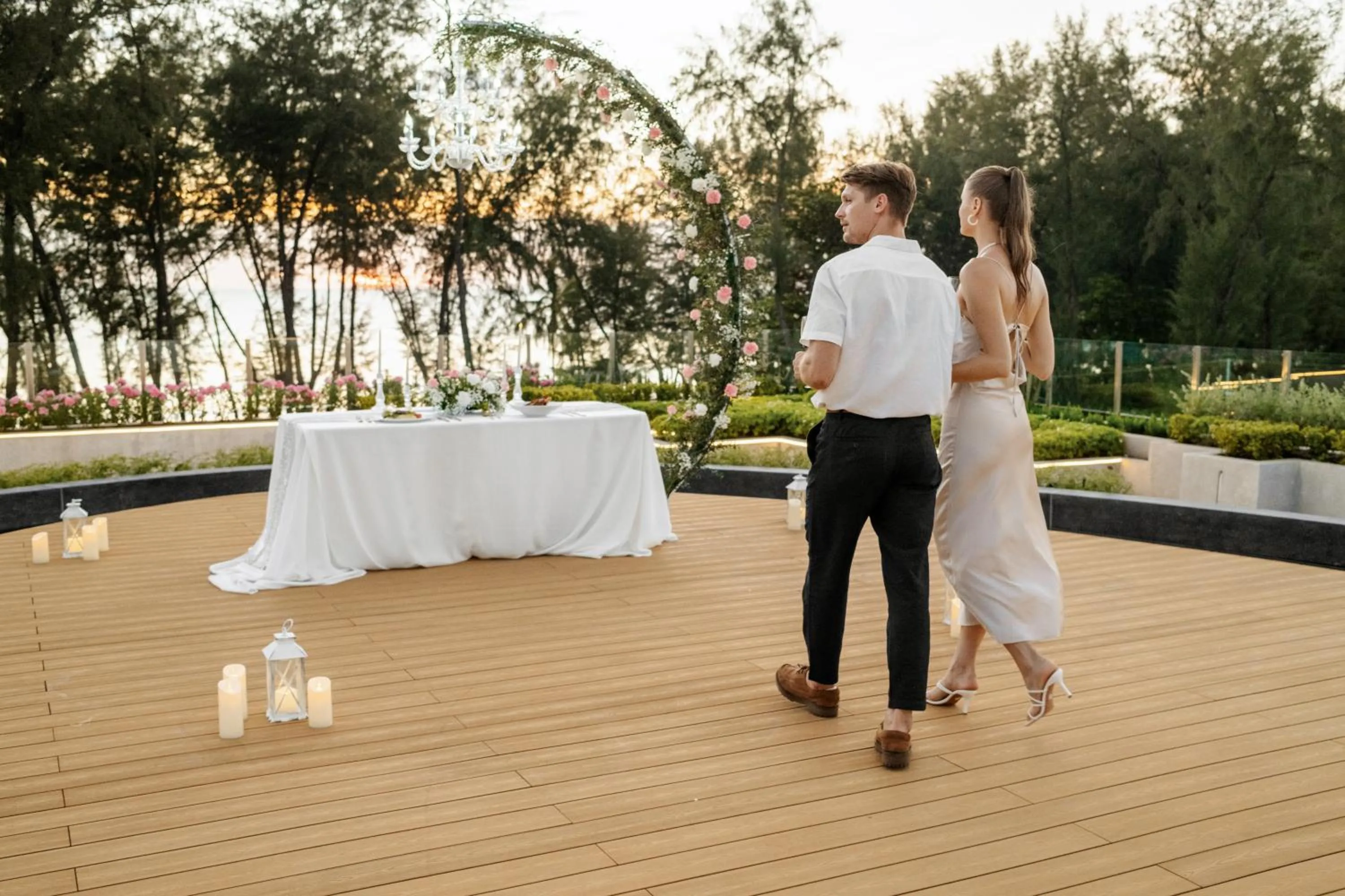 Dinner in Kora Beach Resort Phuket