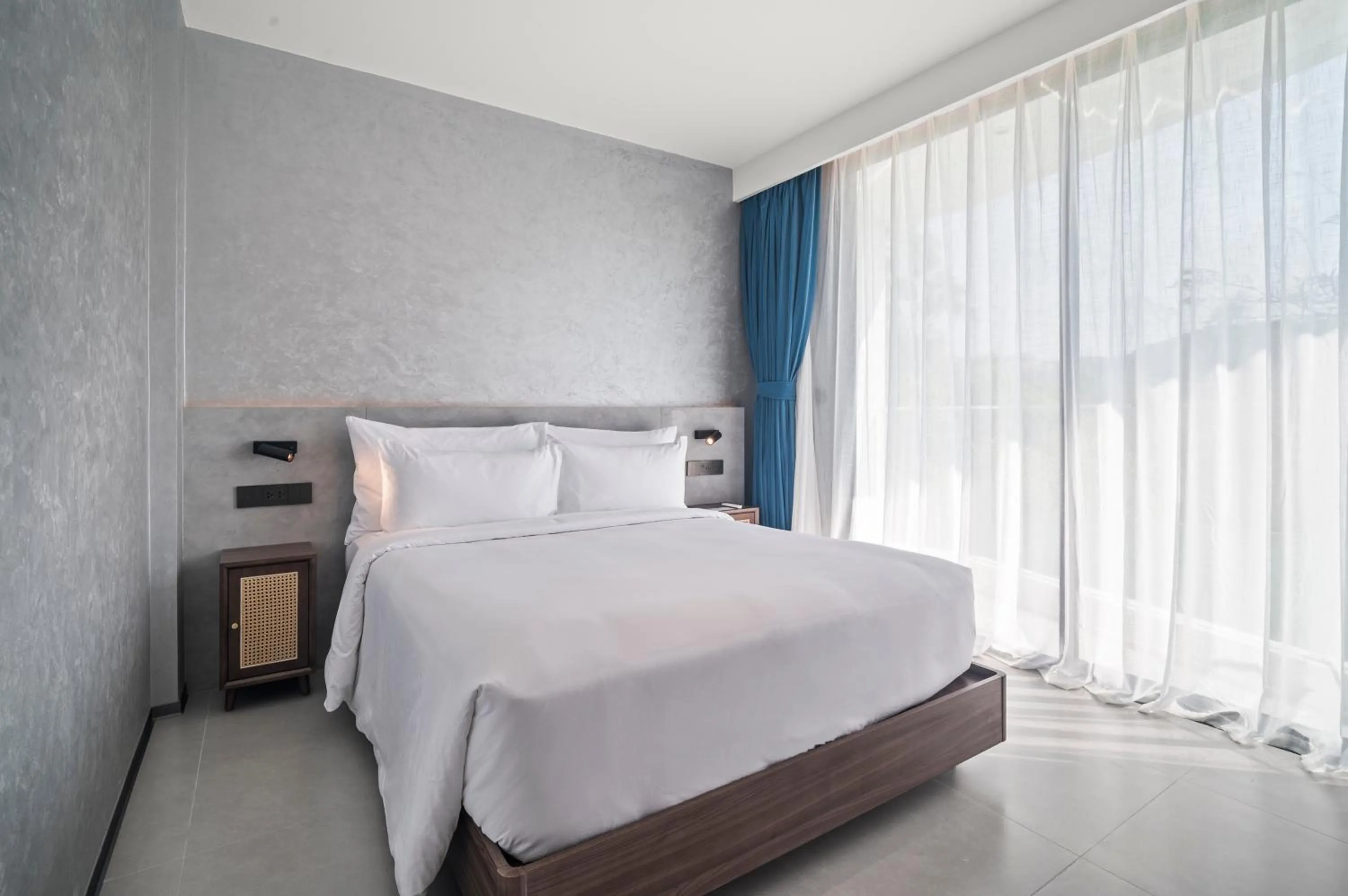 Bed in Kora Beach Resort Phuket