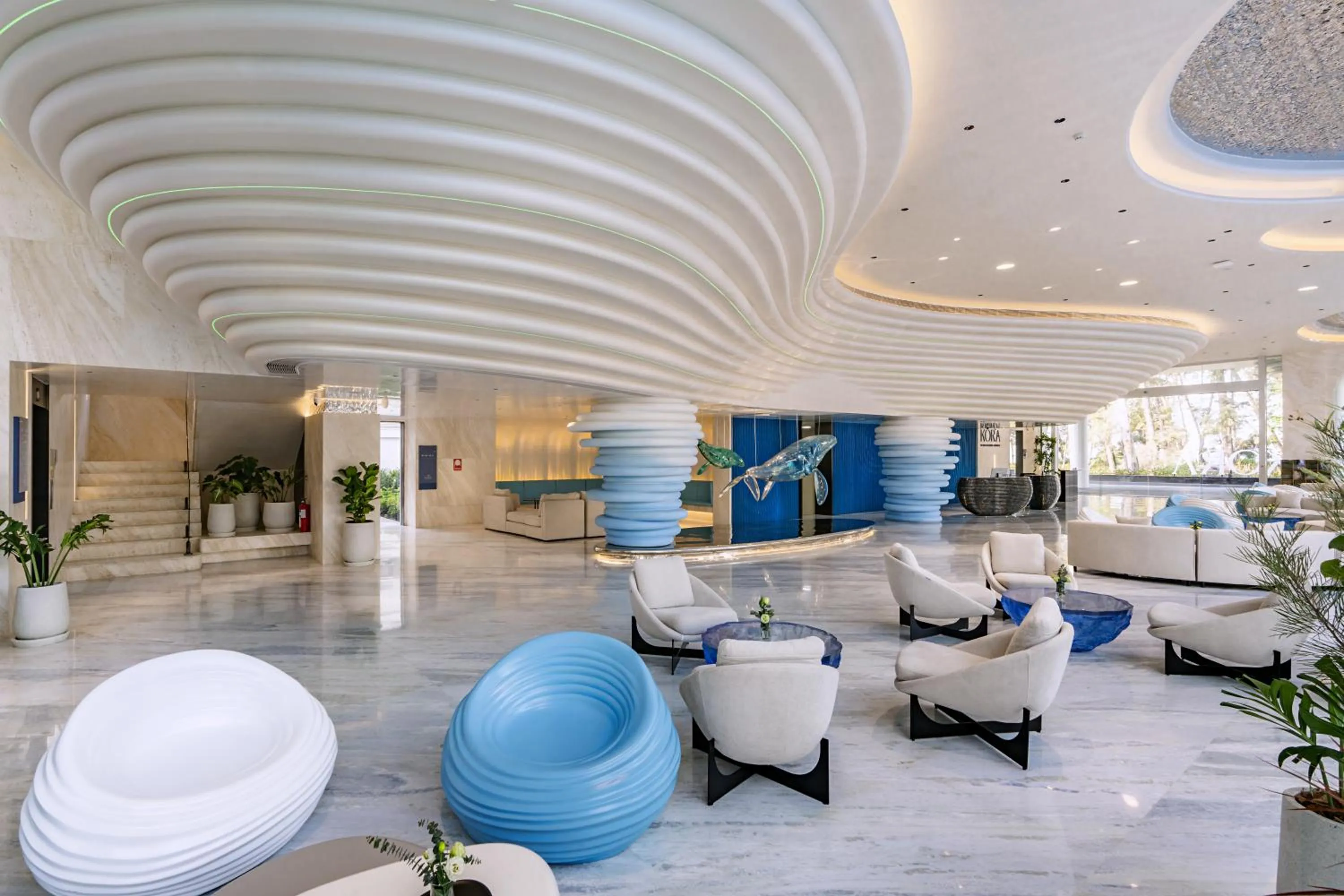 Lobby or reception in Kora Beach Resort Phuket