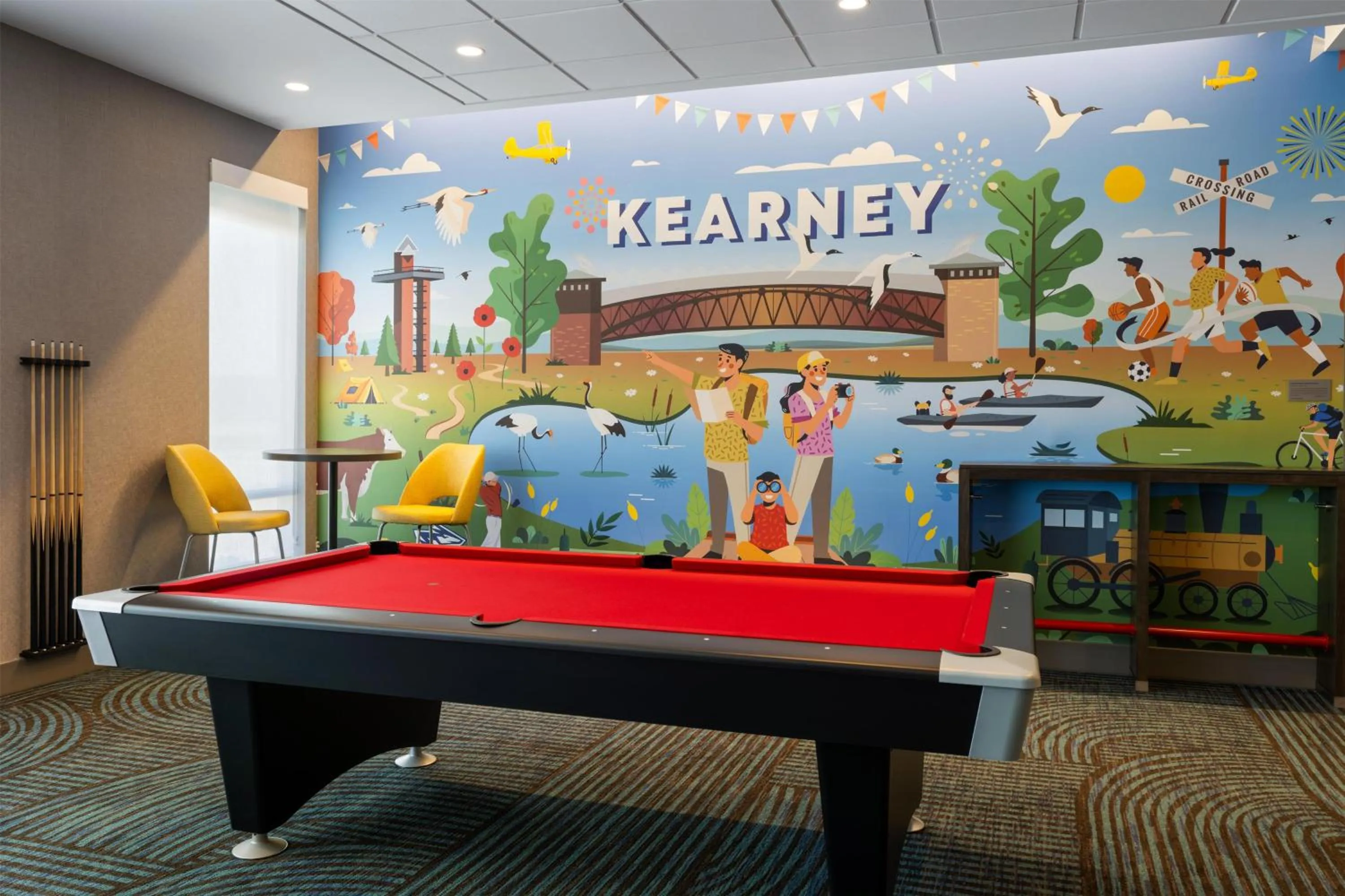 Lobby or reception in Home2 Suites By Hilton Kearney