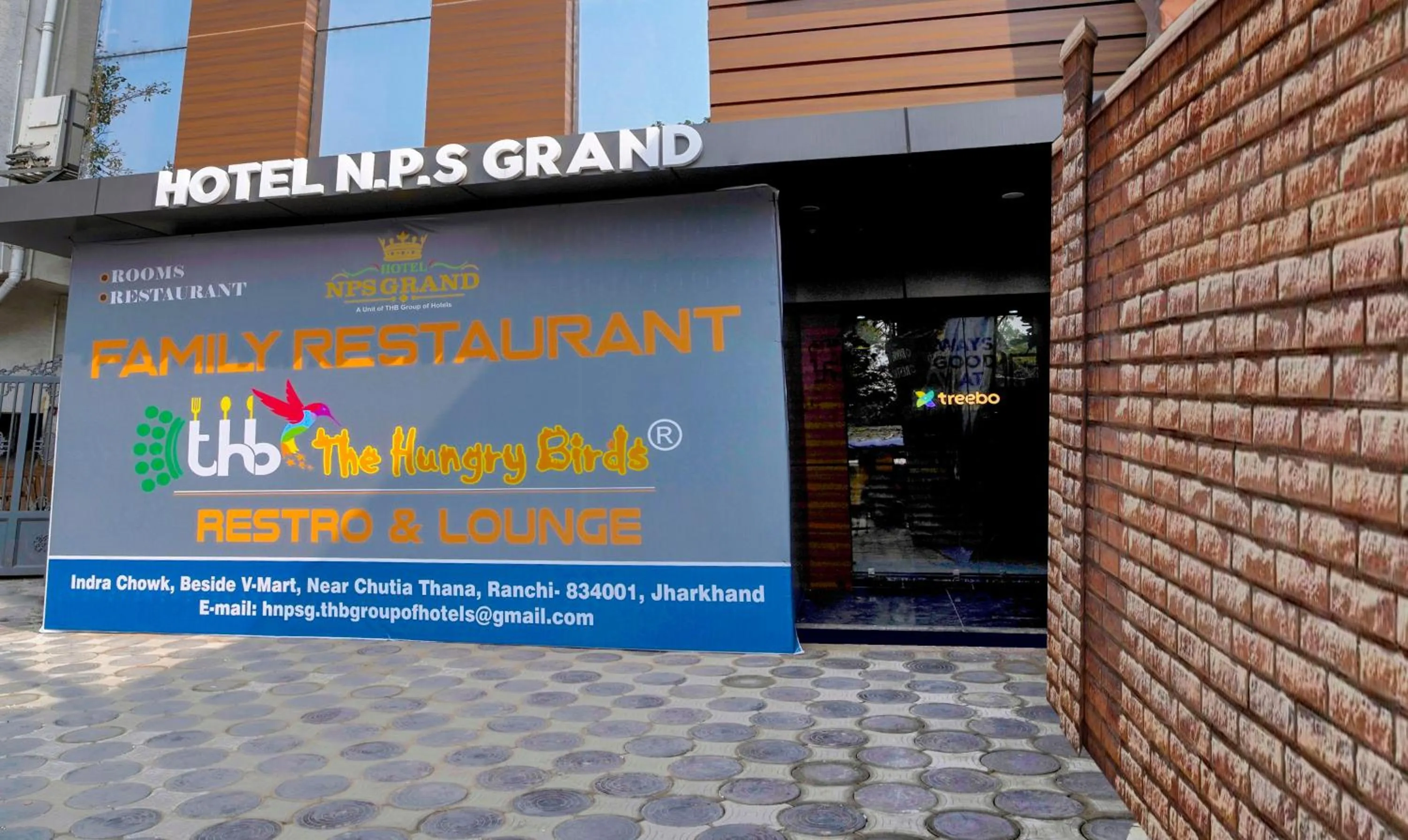 Property building in Treebo NPS Grand, Ranchi Railway Station