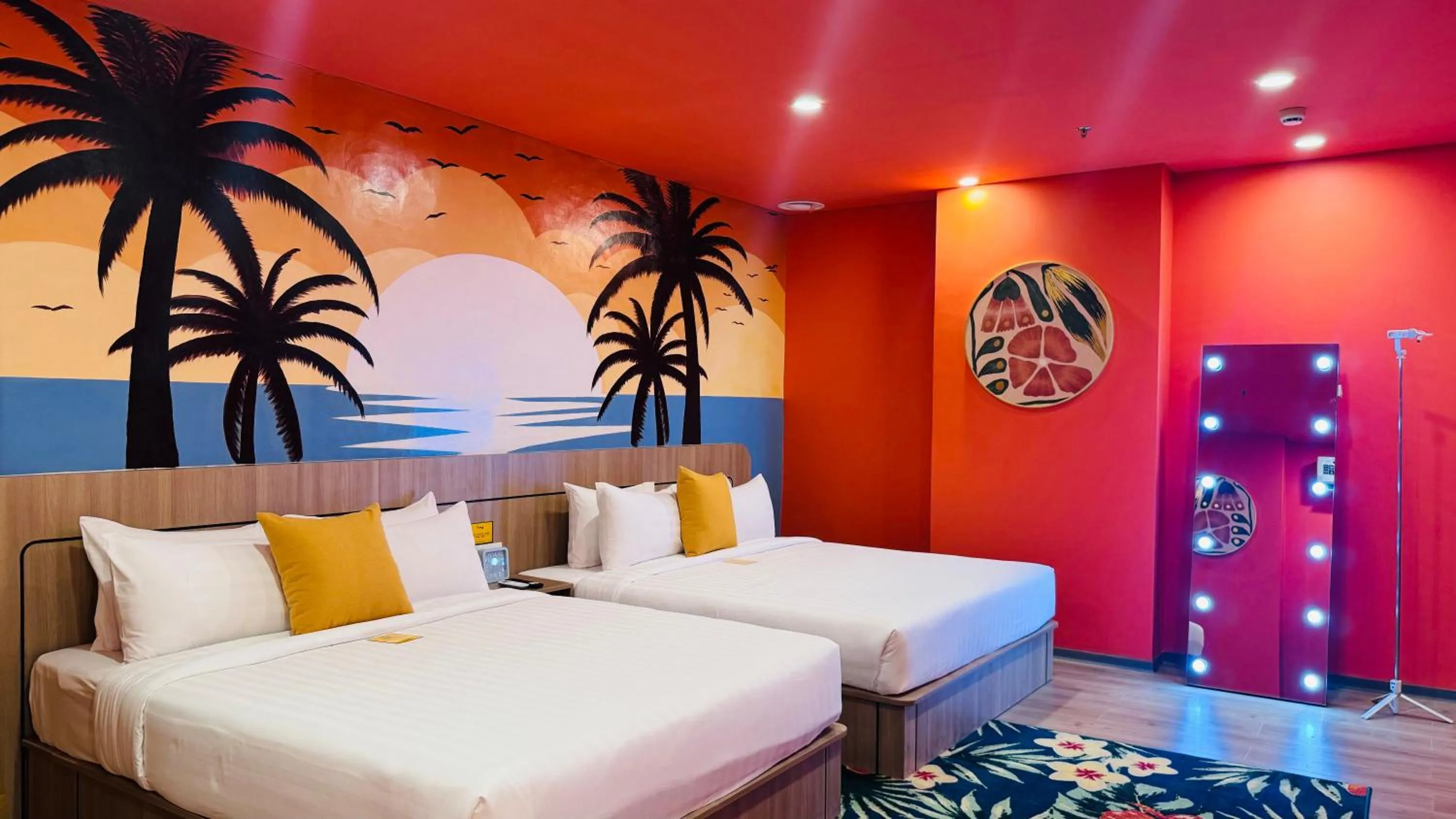 Bedroom, Bed in Yellow Bee Resort Cililitan