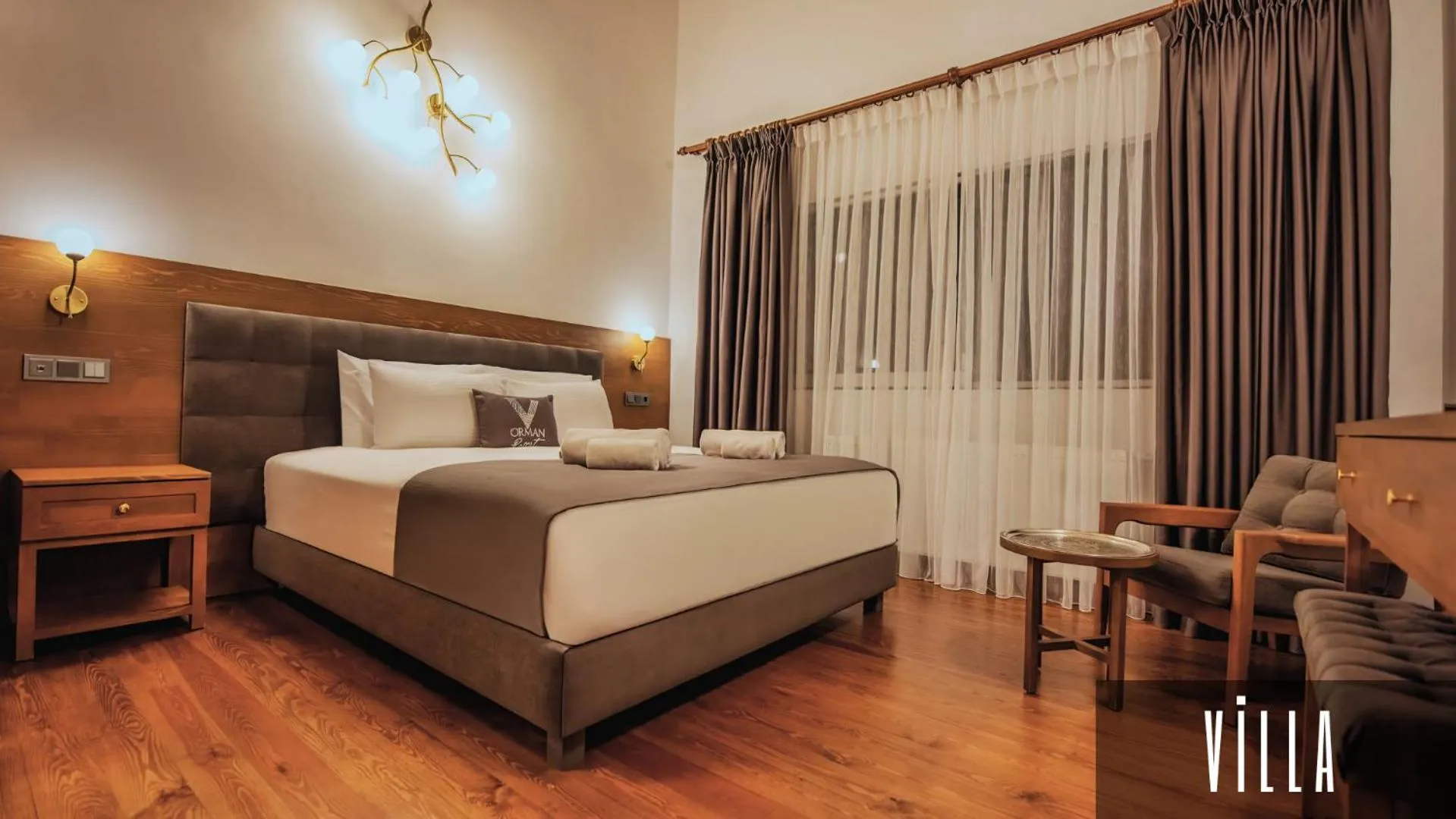 Bedroom, Bed in V Orman Resort