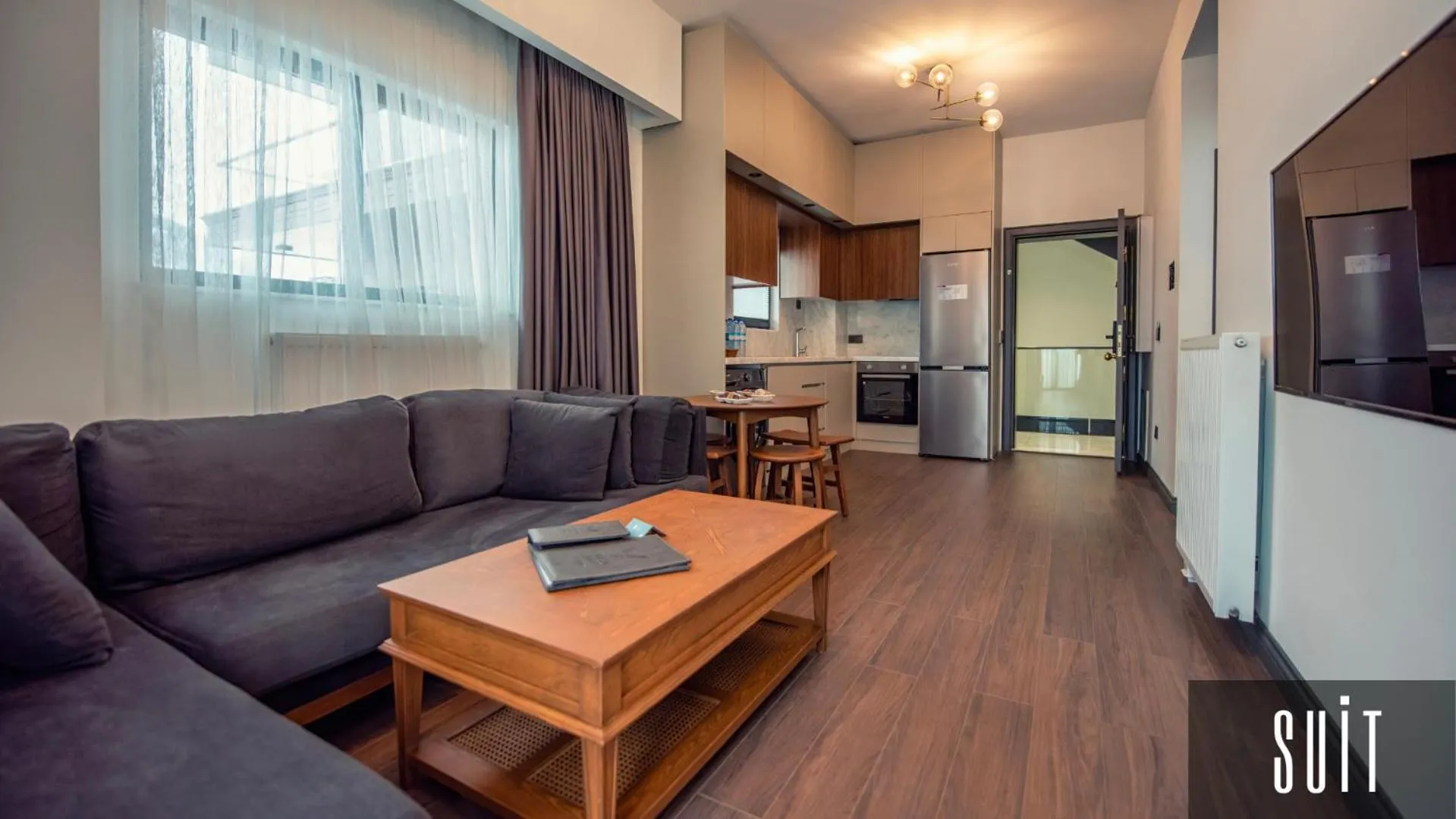 Seating area in V Orman Resort